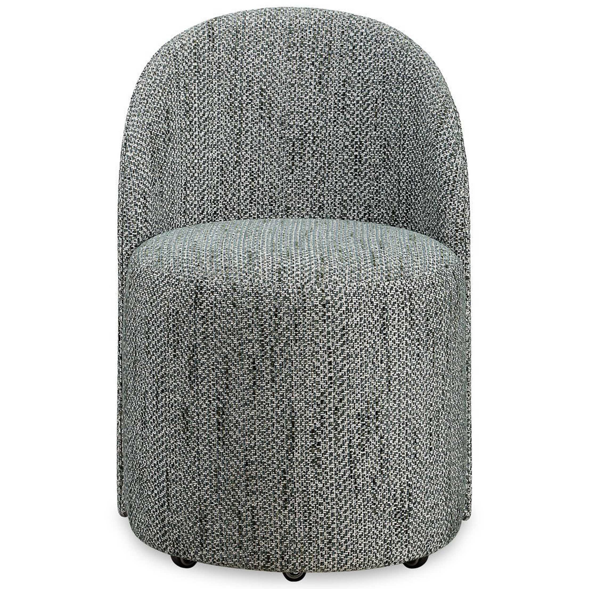 Roll With It Dining Chair, Teal - Image 2