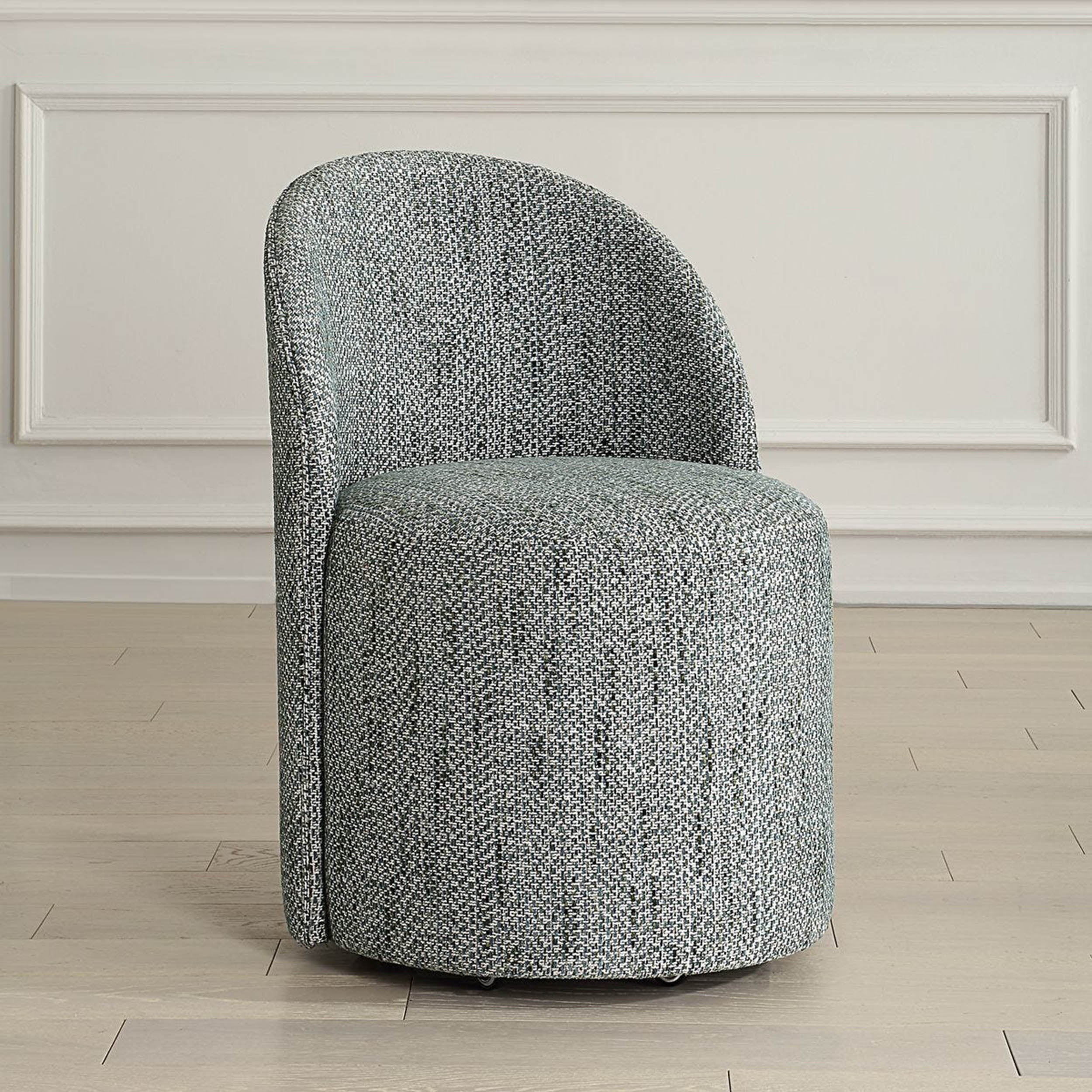 Roll With It Dining Chair, Teal - Image 6