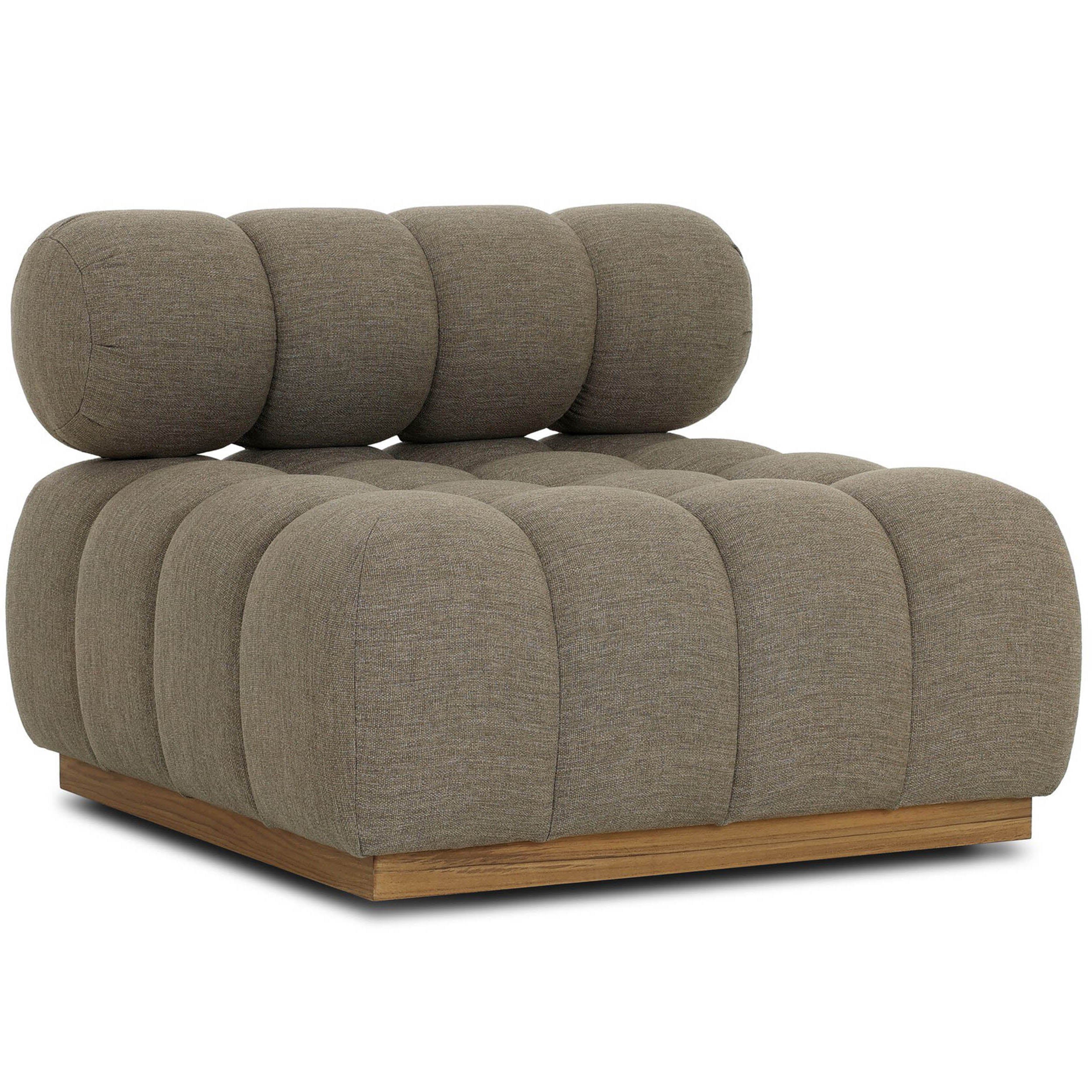 Roma Outdoor Swivel Chair, Alessi Fawn by Four Hands