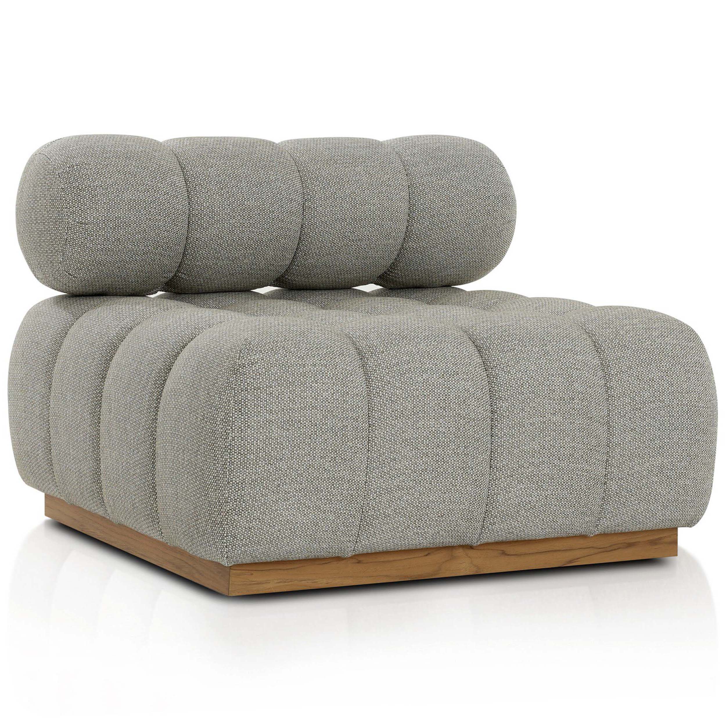 Roma Outdoor Swivel Chair, Faye Ash by Four Hands