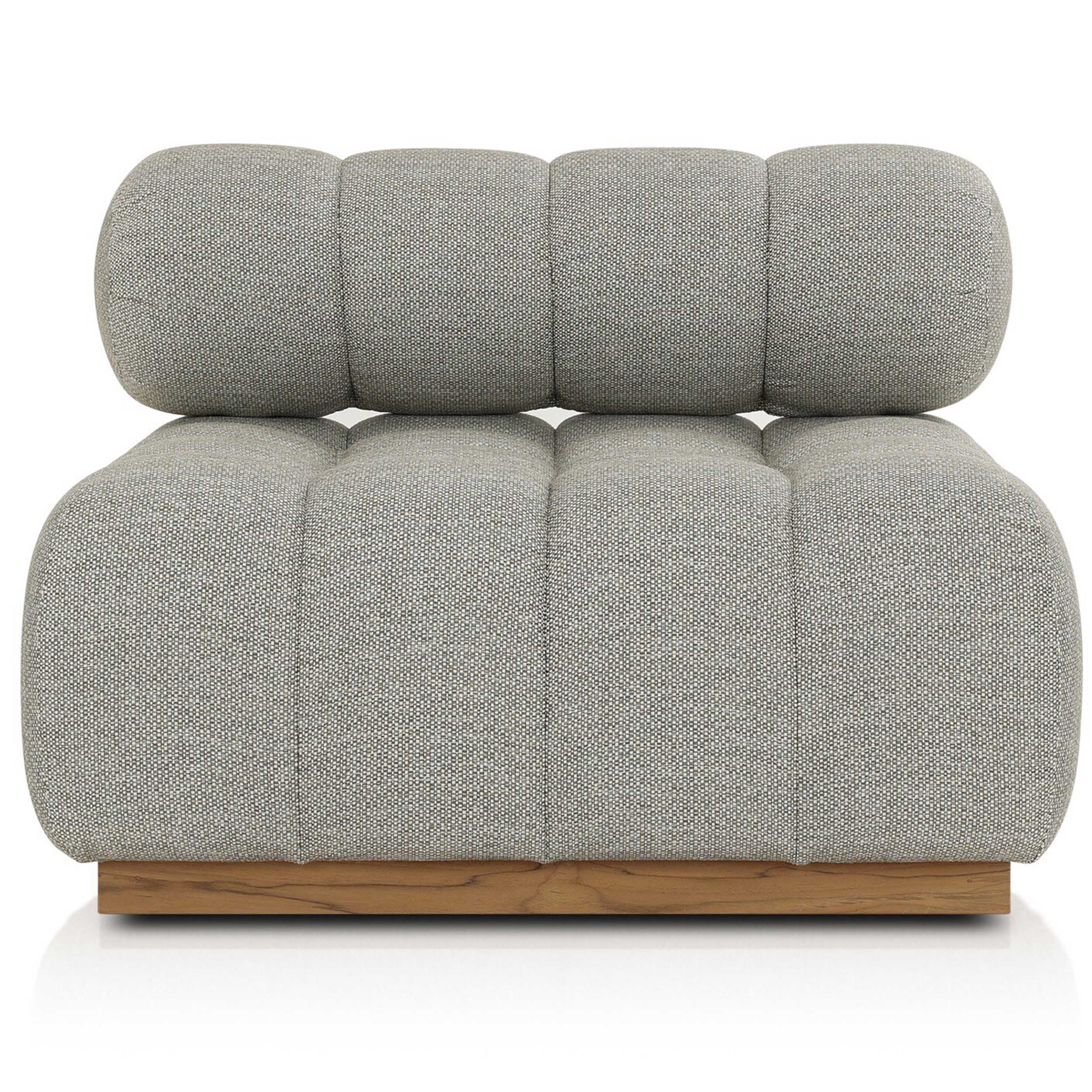 Roma Outdoor Swivel Chair, Faye Ash by Four Hands - Image 2