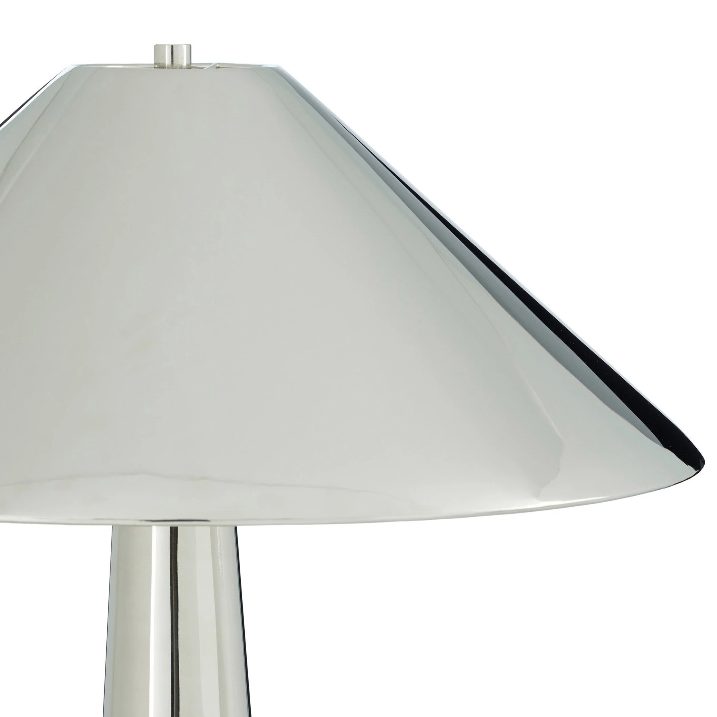 Romani Floor Lamp, Nickel by Four Hands - Image 3