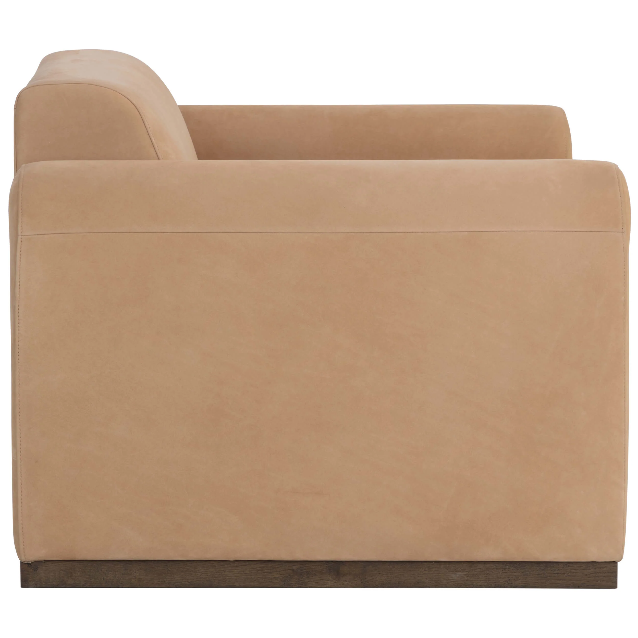Romer Leather Chair, Nubuck Tan - Image 3