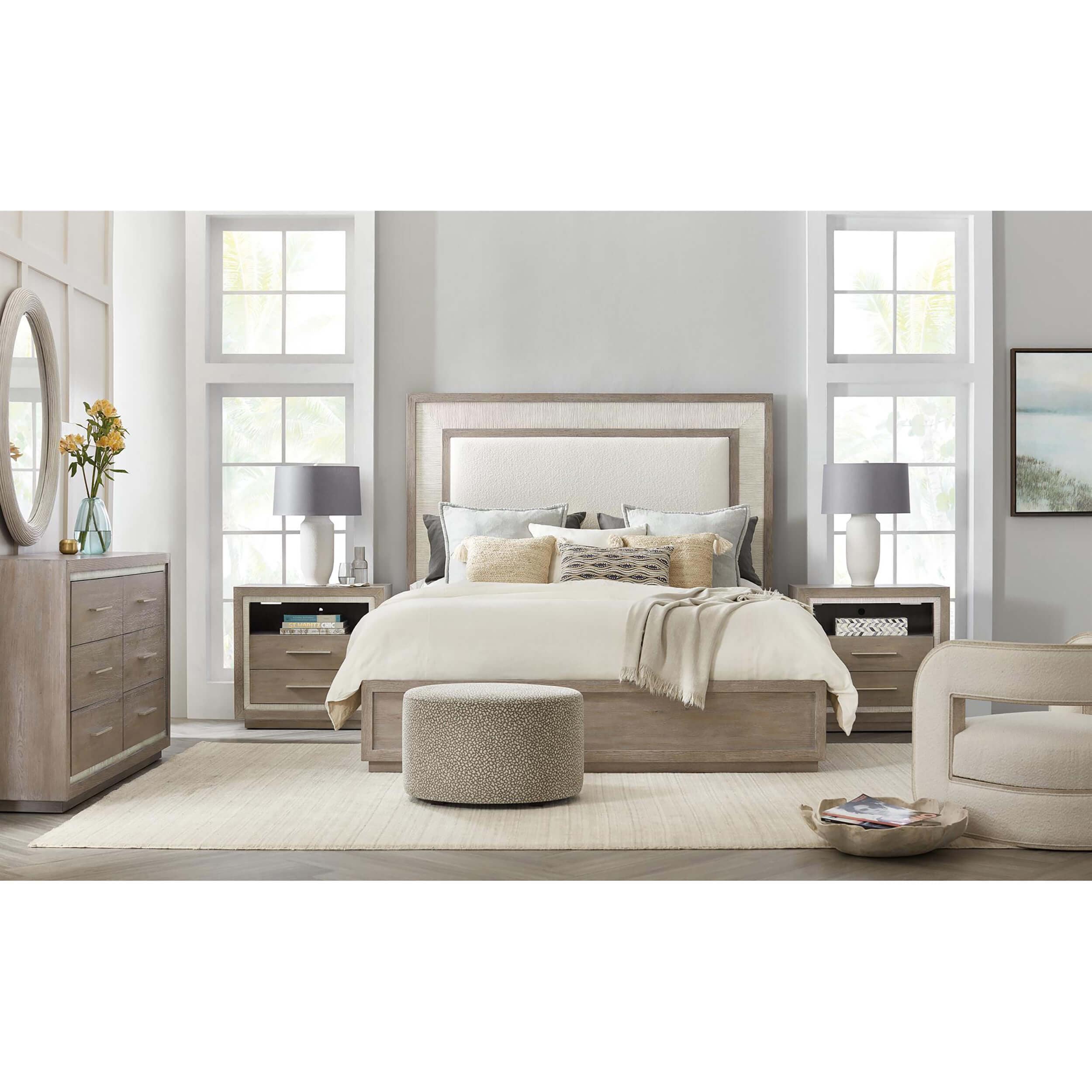 Rookery Upholstered Panel Bed - Image 4