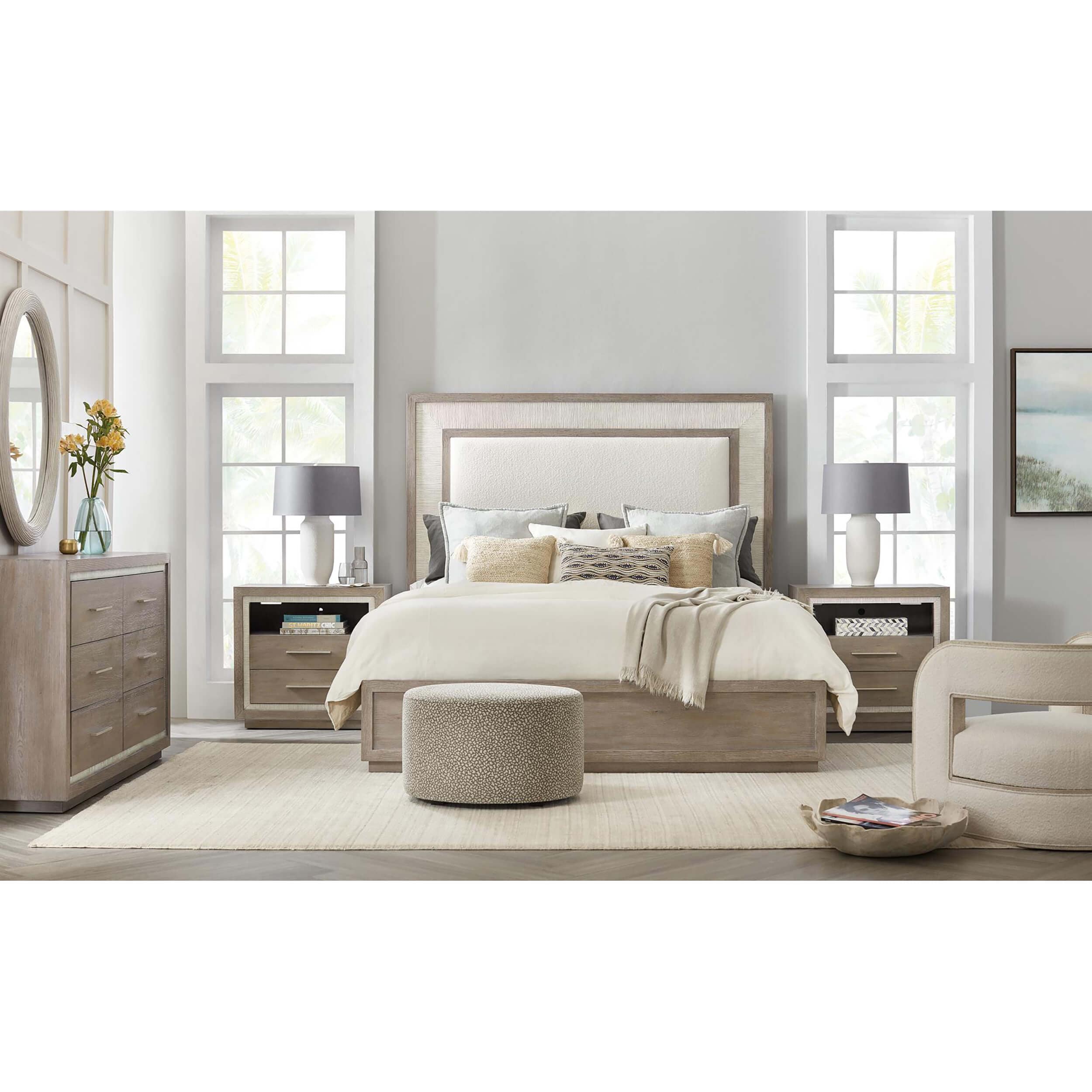 Rookery Upholstered Panel Bed - Image 8