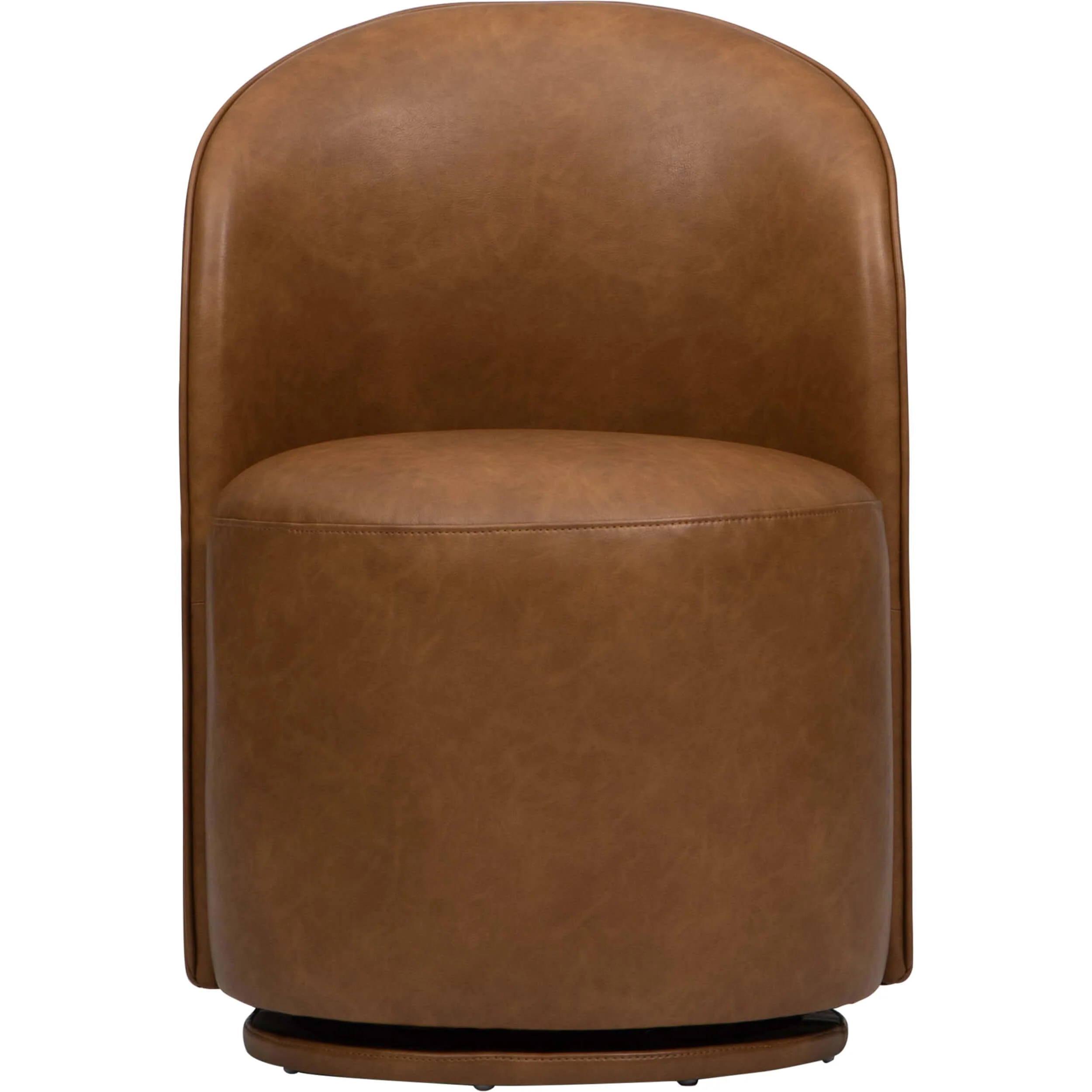 Rory Swivel Dining Chair, Copley Camel, Set of 2 - Image 2
