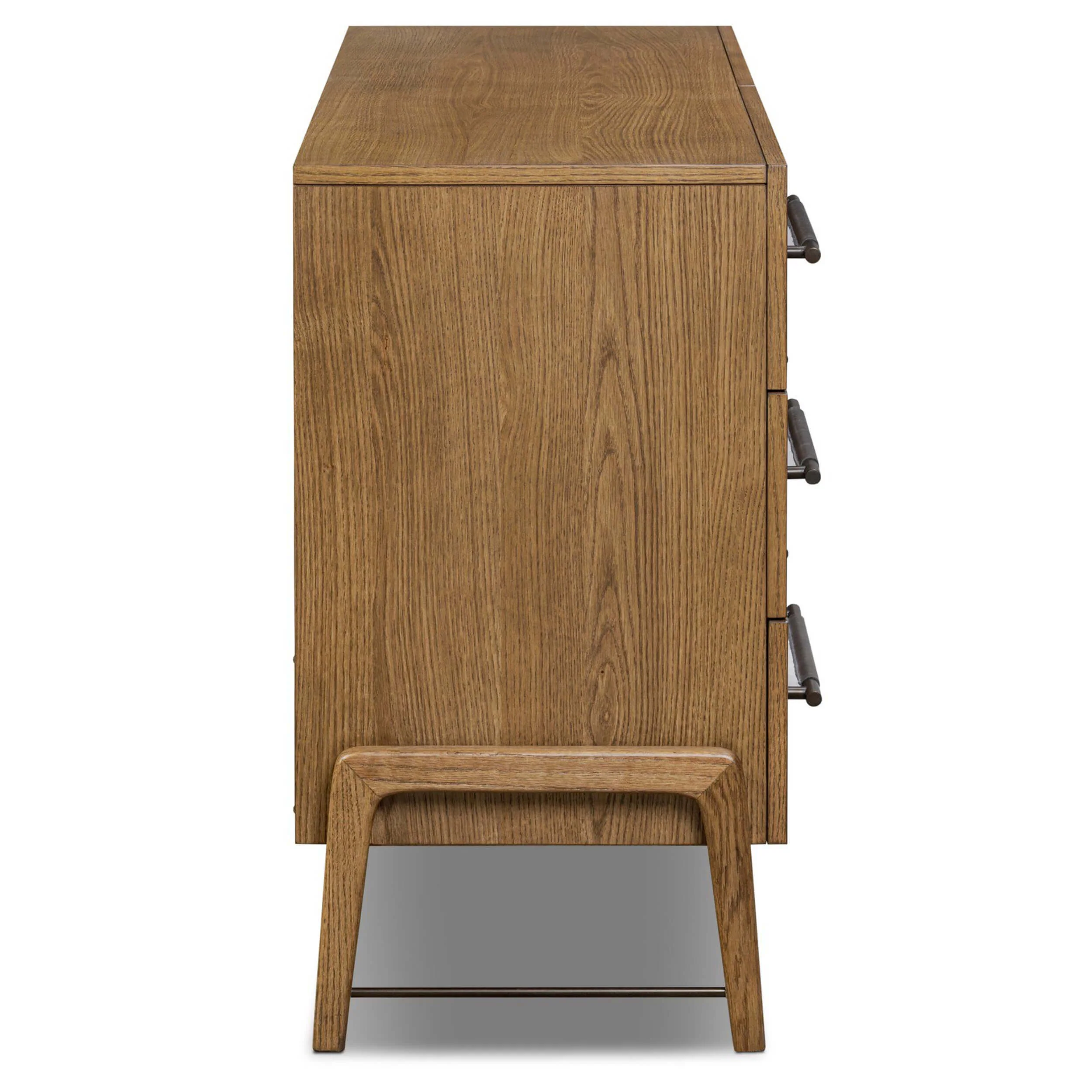 Rosedale 6 Drawer Dresser, Amber Oak by Four Hands - Image 3