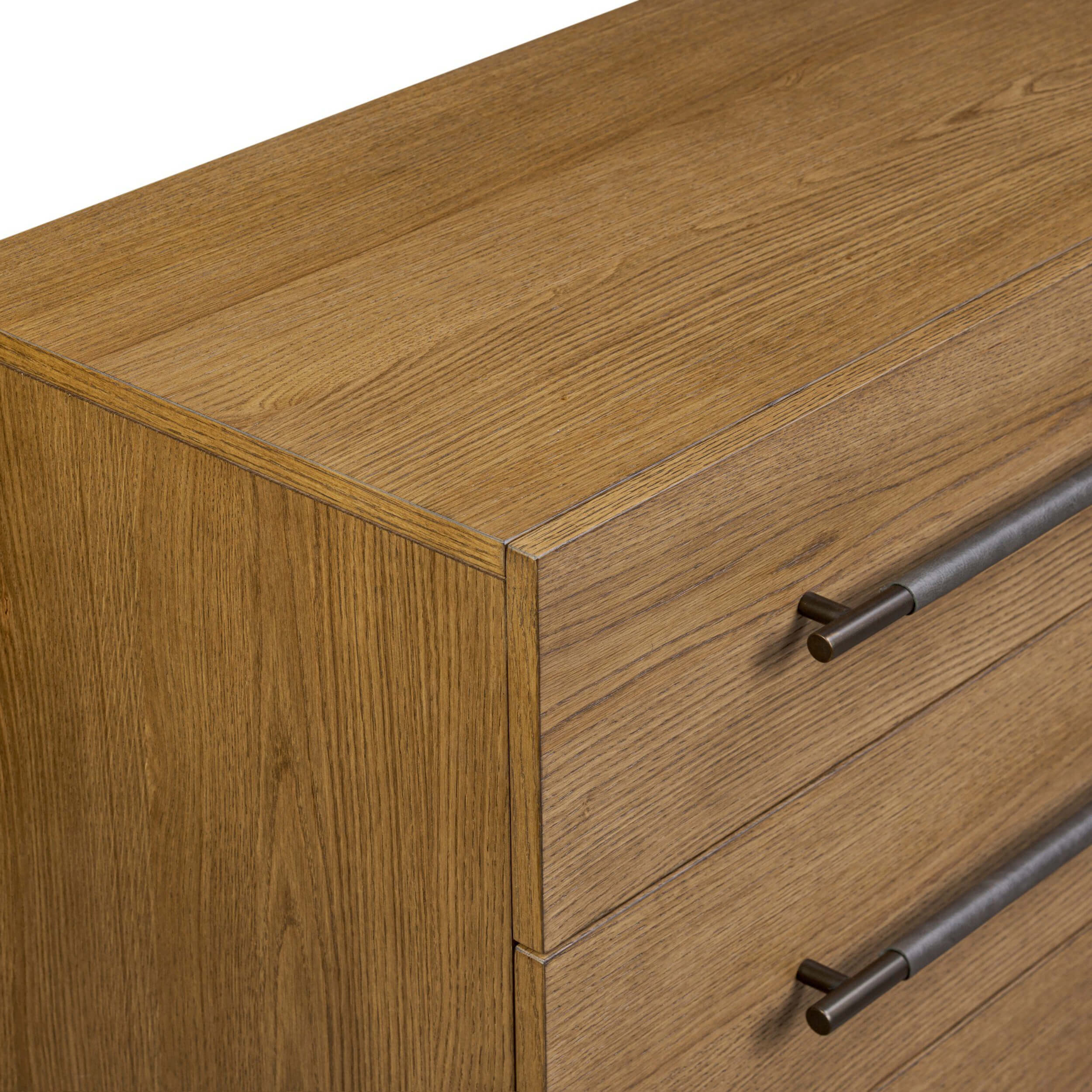 Rosedale 6 Drawer Dresser, Amber Oak by Four Hands - Image 6