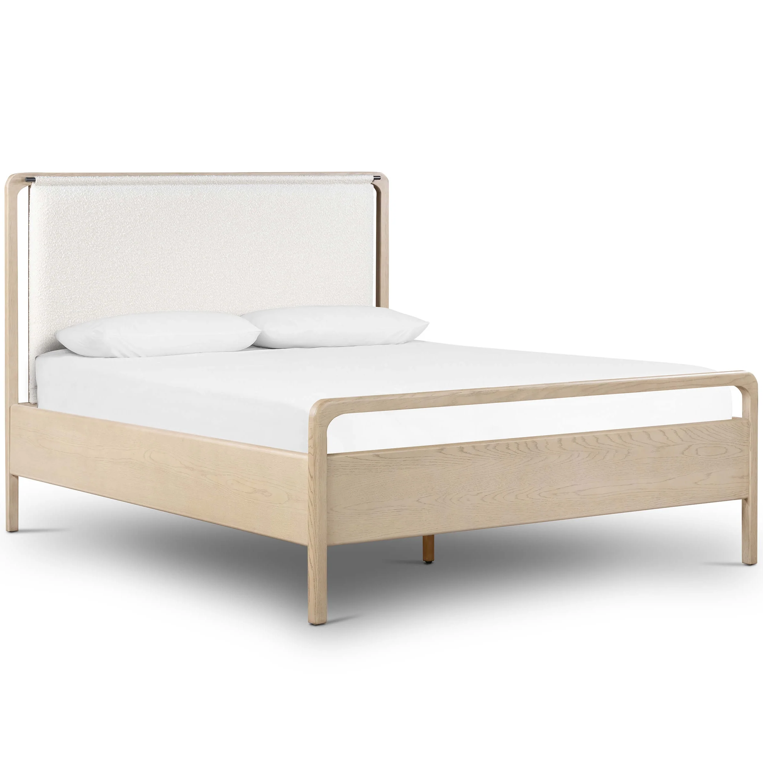 Rosedale Bed, Knoll Natural/Yucca Oak by Four Hands
