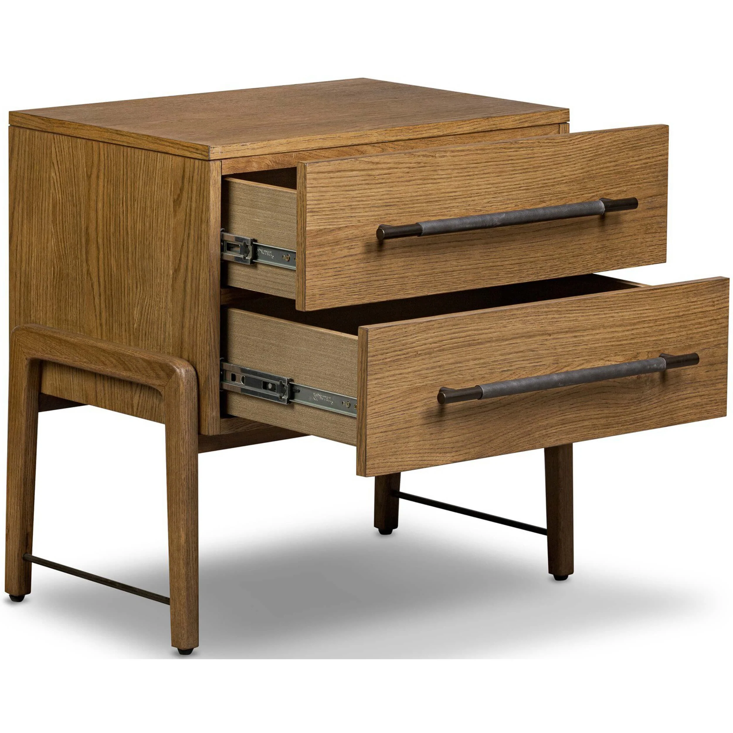 Rosedale Nightstand, Amber Oak by Four Hands - Image 4