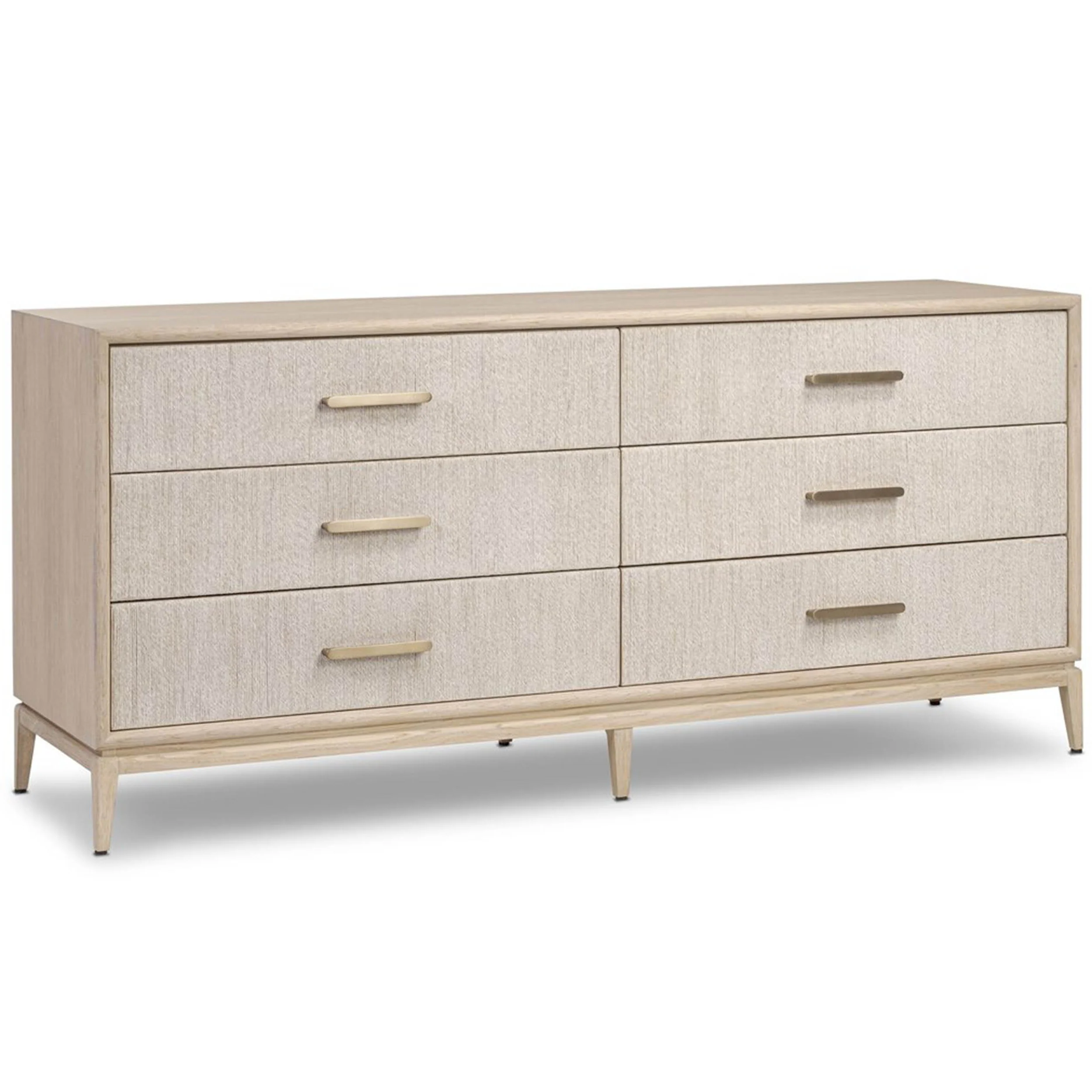 Rosenell 6 Drawer Dresser, Natural by Four Hands