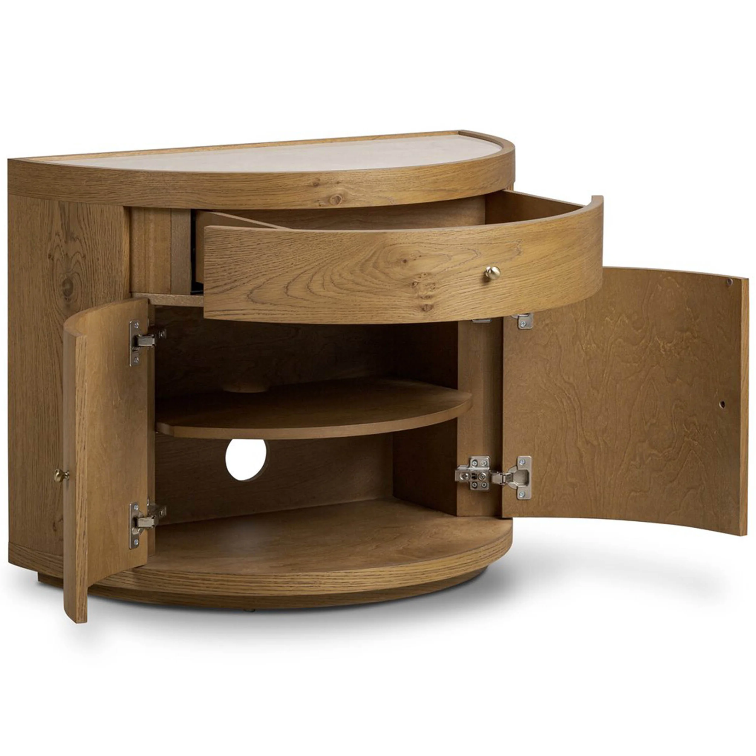 Ashton Nightstand, Cream Marble by Four Hands - Image 5