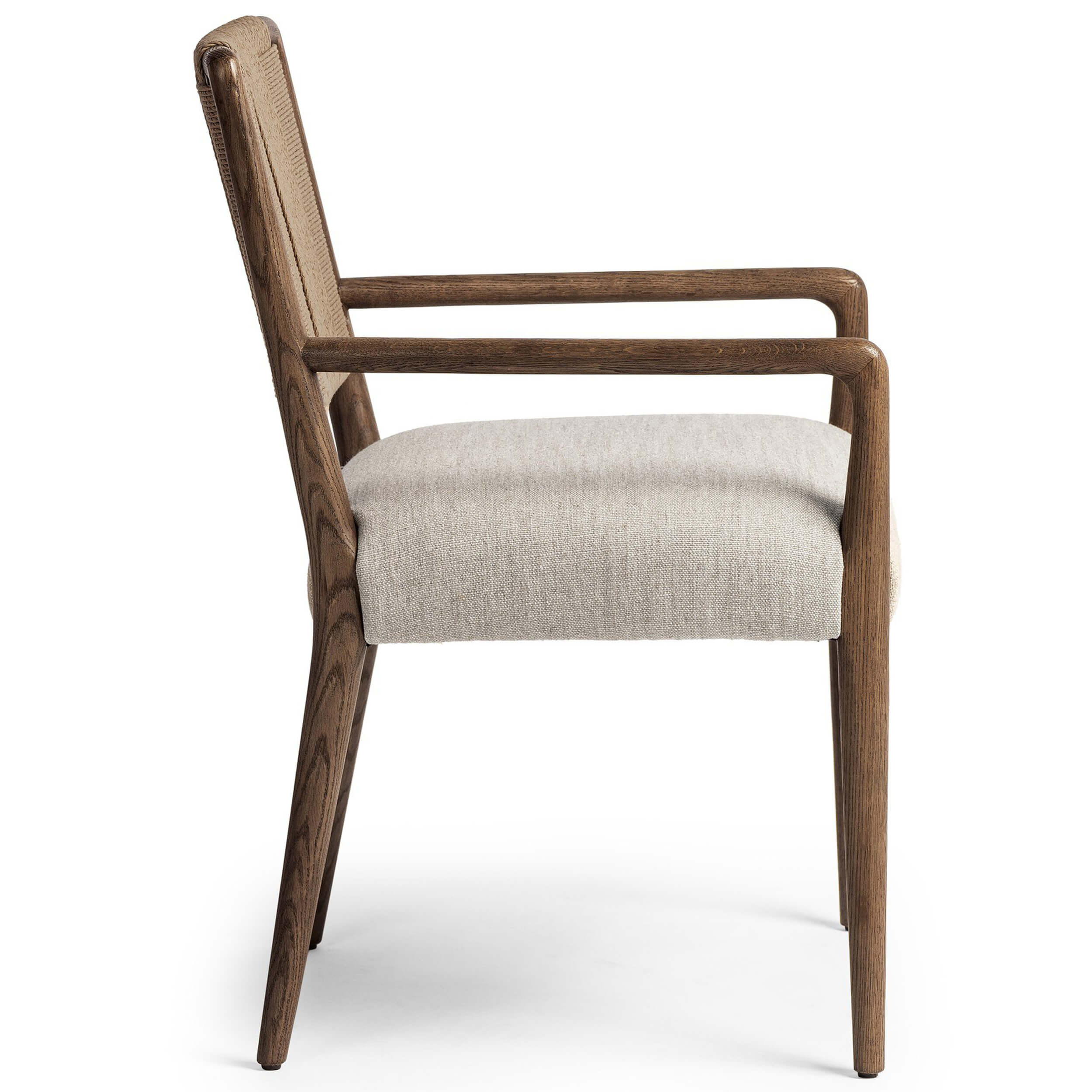 Rothler Dining Arm Chair, Alcala Wheat/Tan, Set of 2 by Four Hands - Image 3
