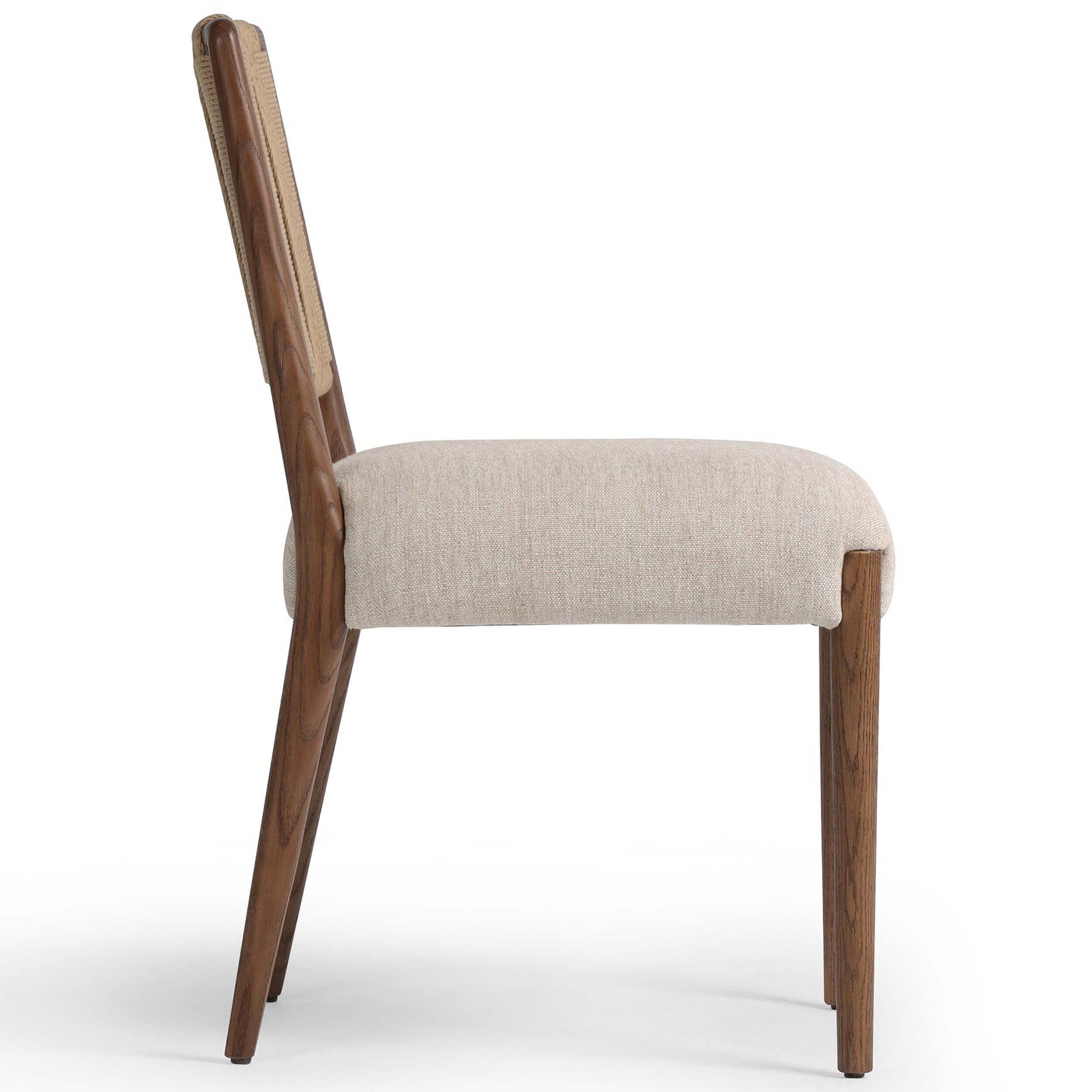 Rothler Dining Chair, Alcala Wheat/Tan, Set of 2 by Four Hands - Image 3