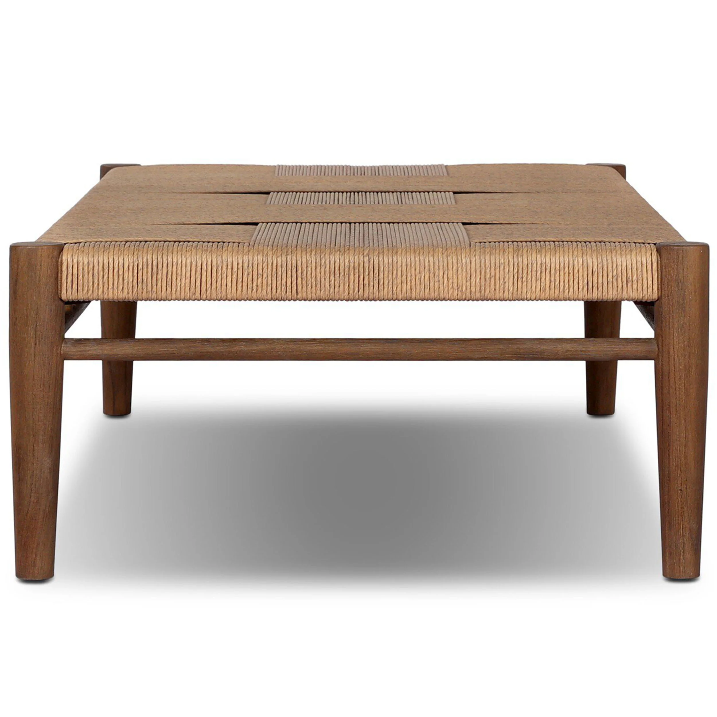 Rothler Outdoor Coffee Table, Toasted Brown by Four Hands - Image 3
