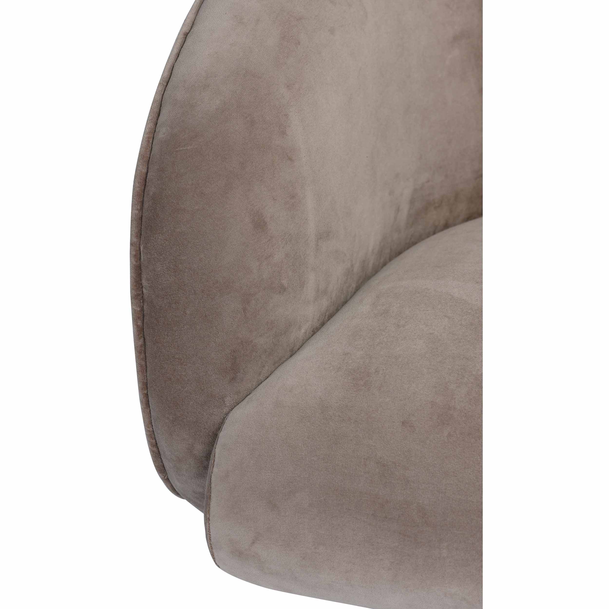 Rotunda Swivel Chair, Stone - Image 4