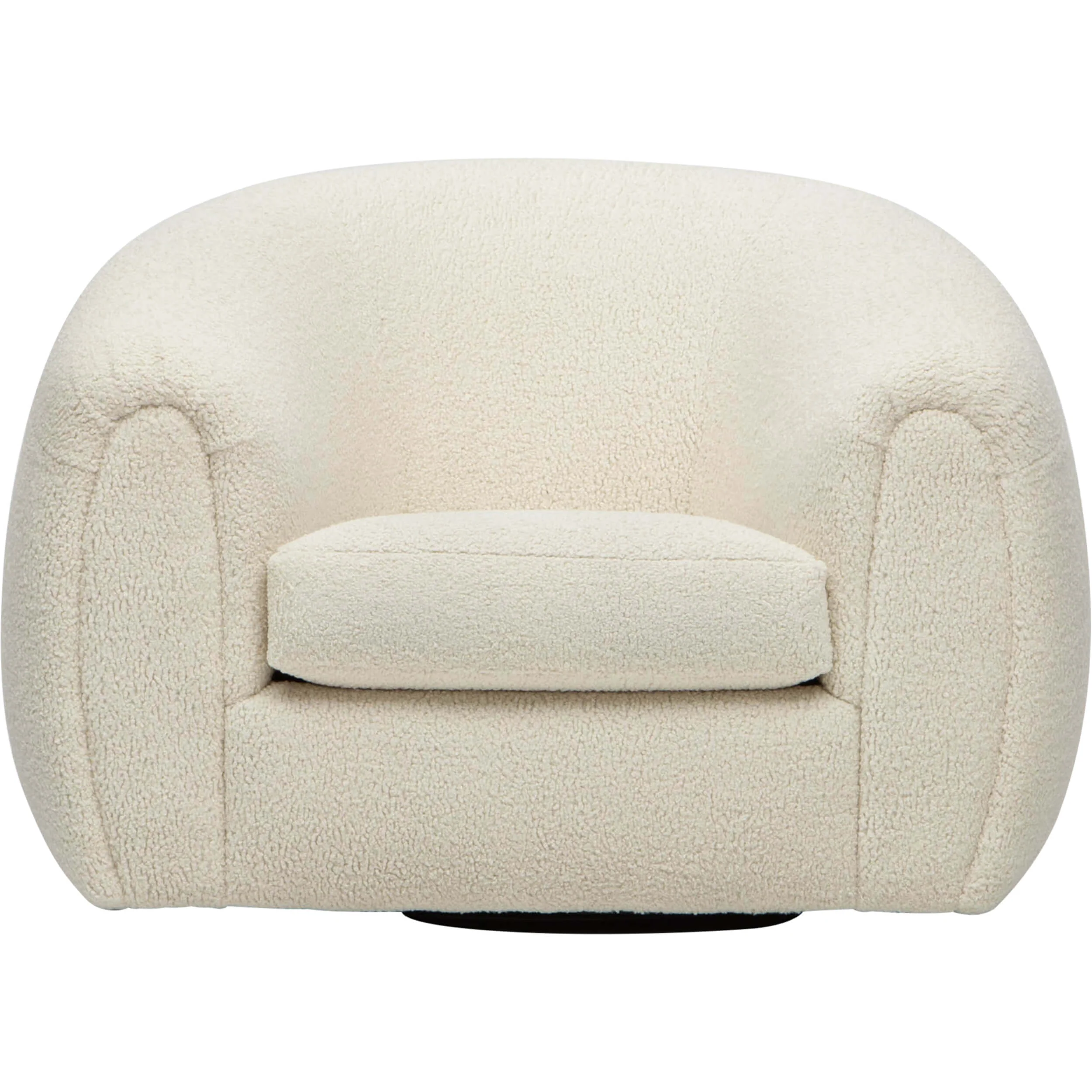 Rouen Swivel Chair, Sheepskin Natural - Image 2