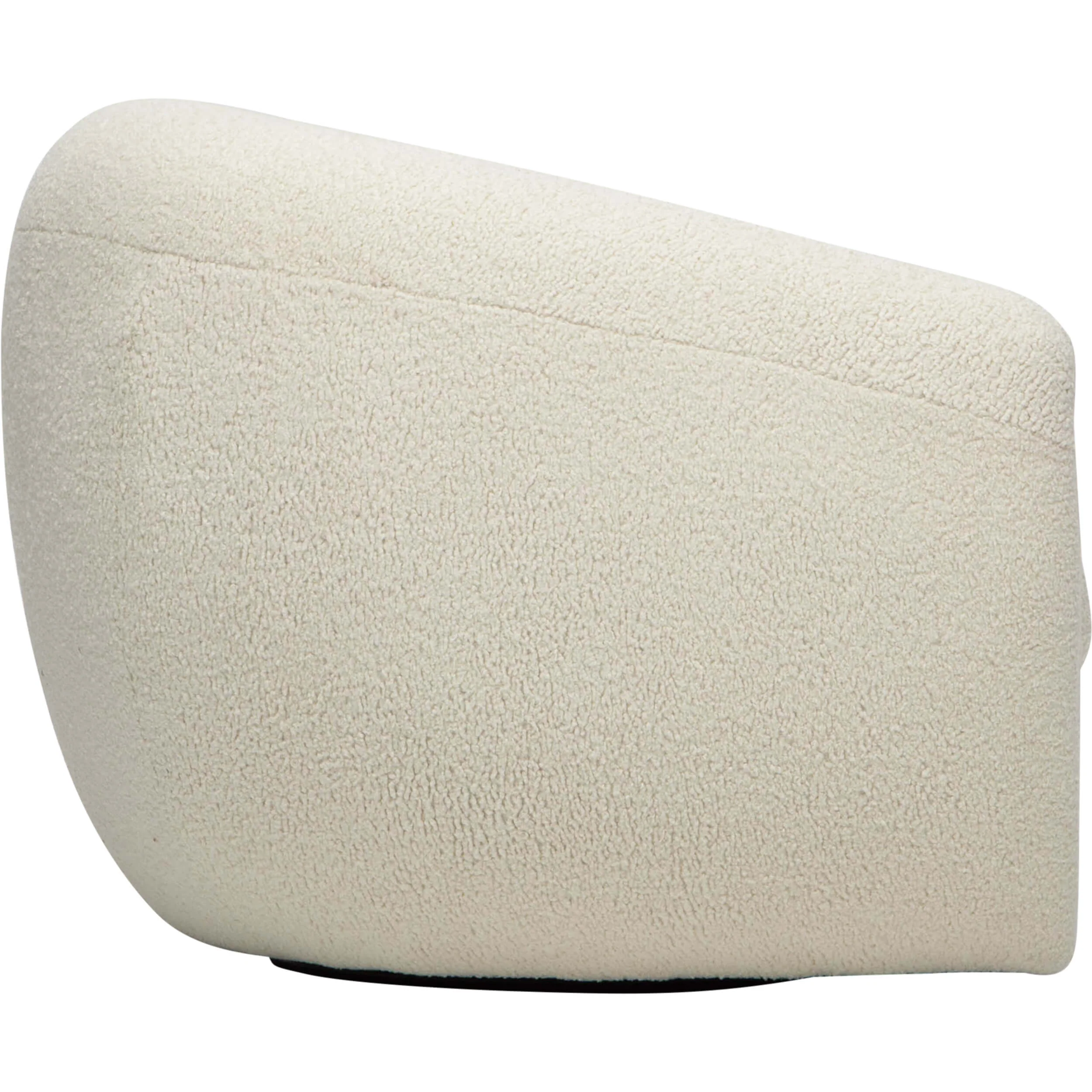Rouen Swivel Chair, Sheepskin Natural - Image 3