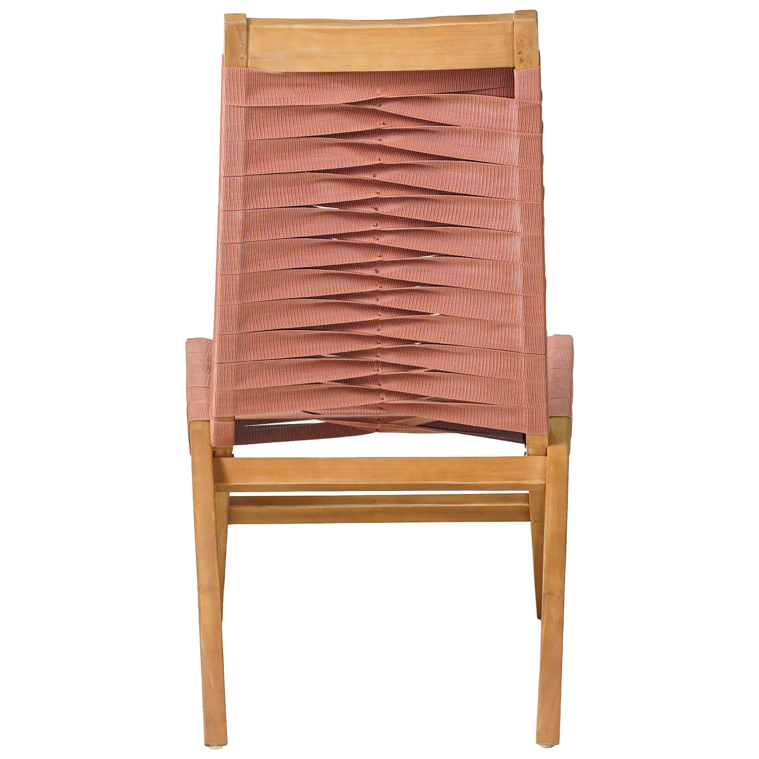 Rova Lounge Chair, Terracotta - Image 4