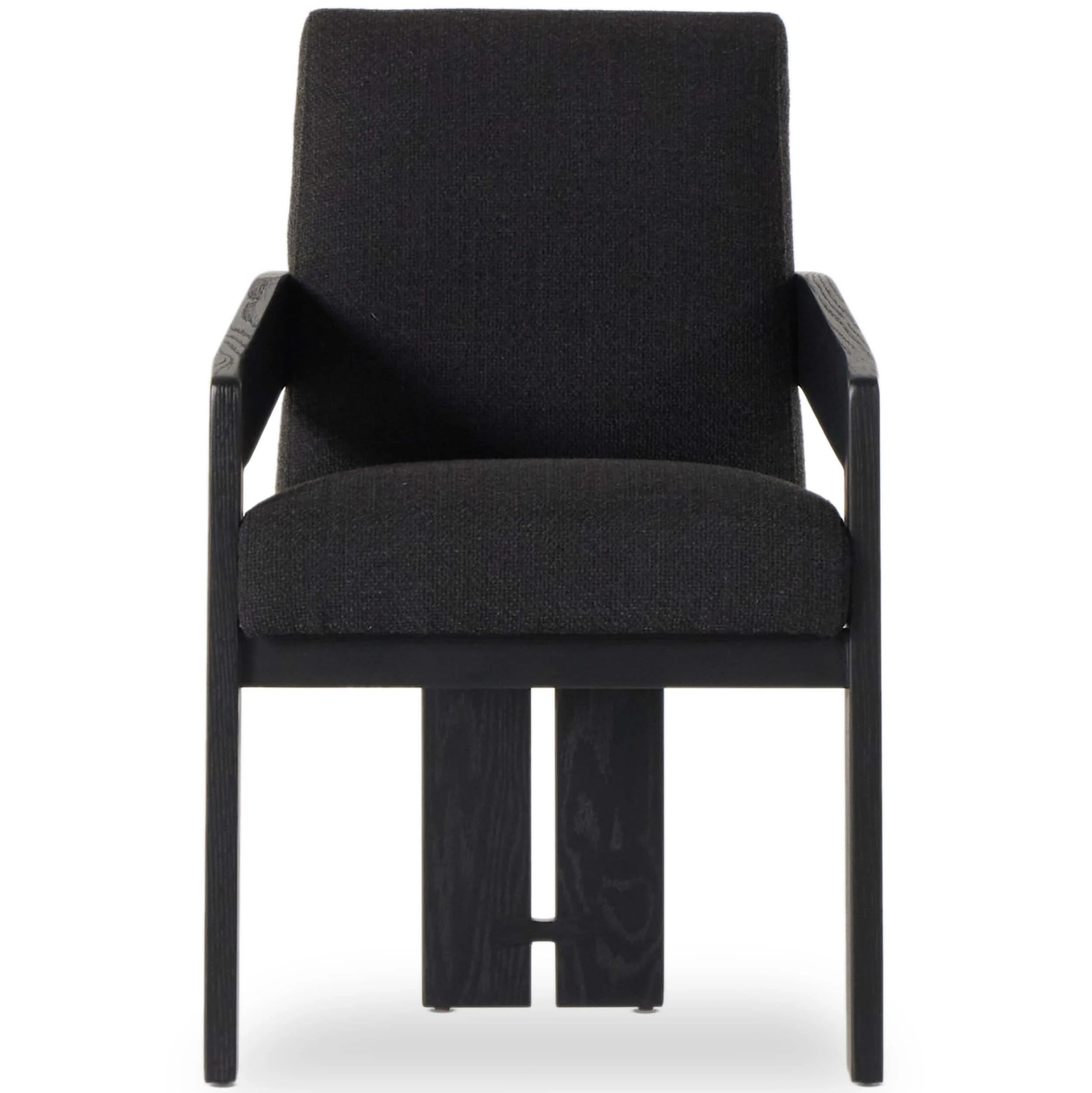 Roxy Dining Arm Chair, Gibson Black by Four Hands - Image 2