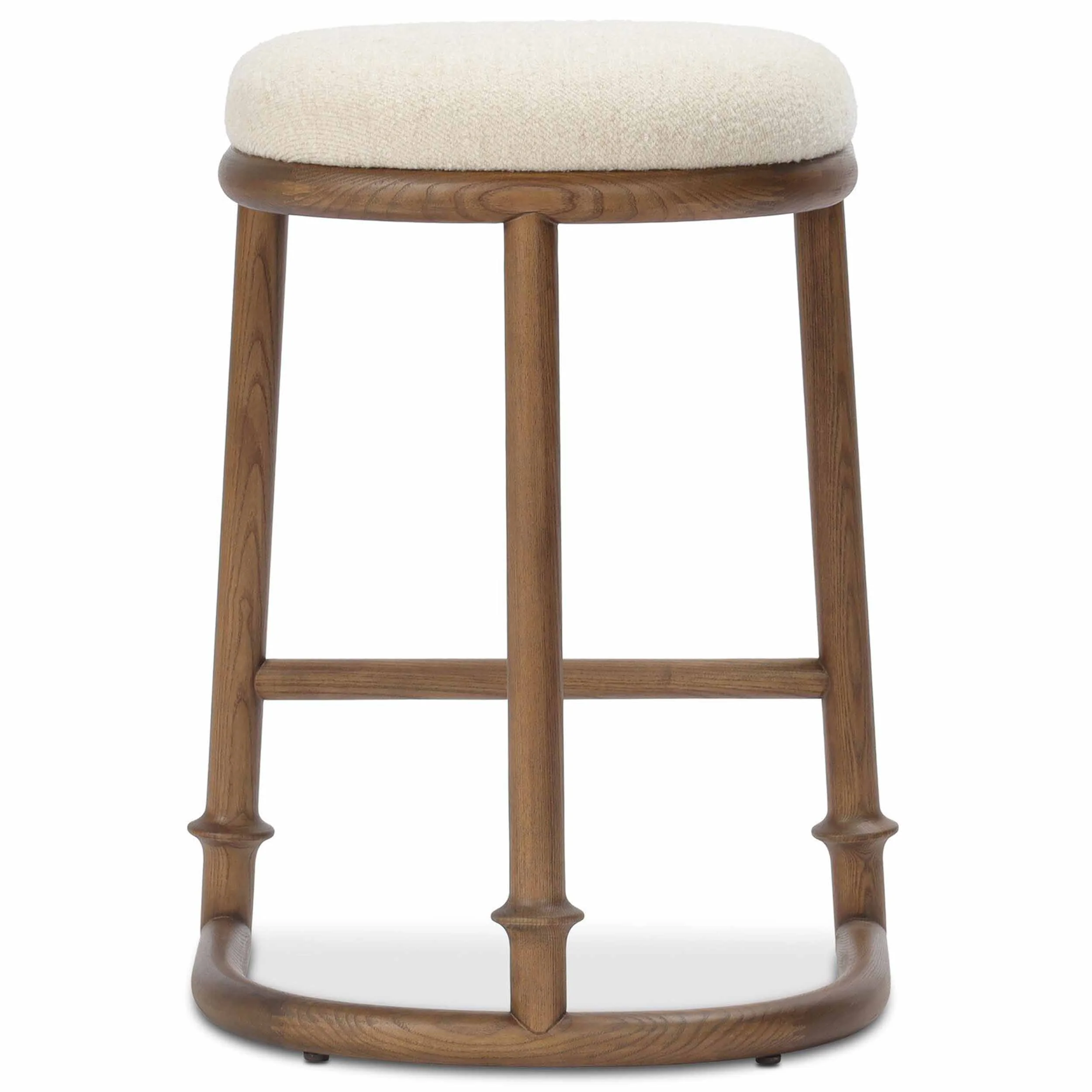 Royce Stool, Charter Oatmeal by Four Hands - Image 4