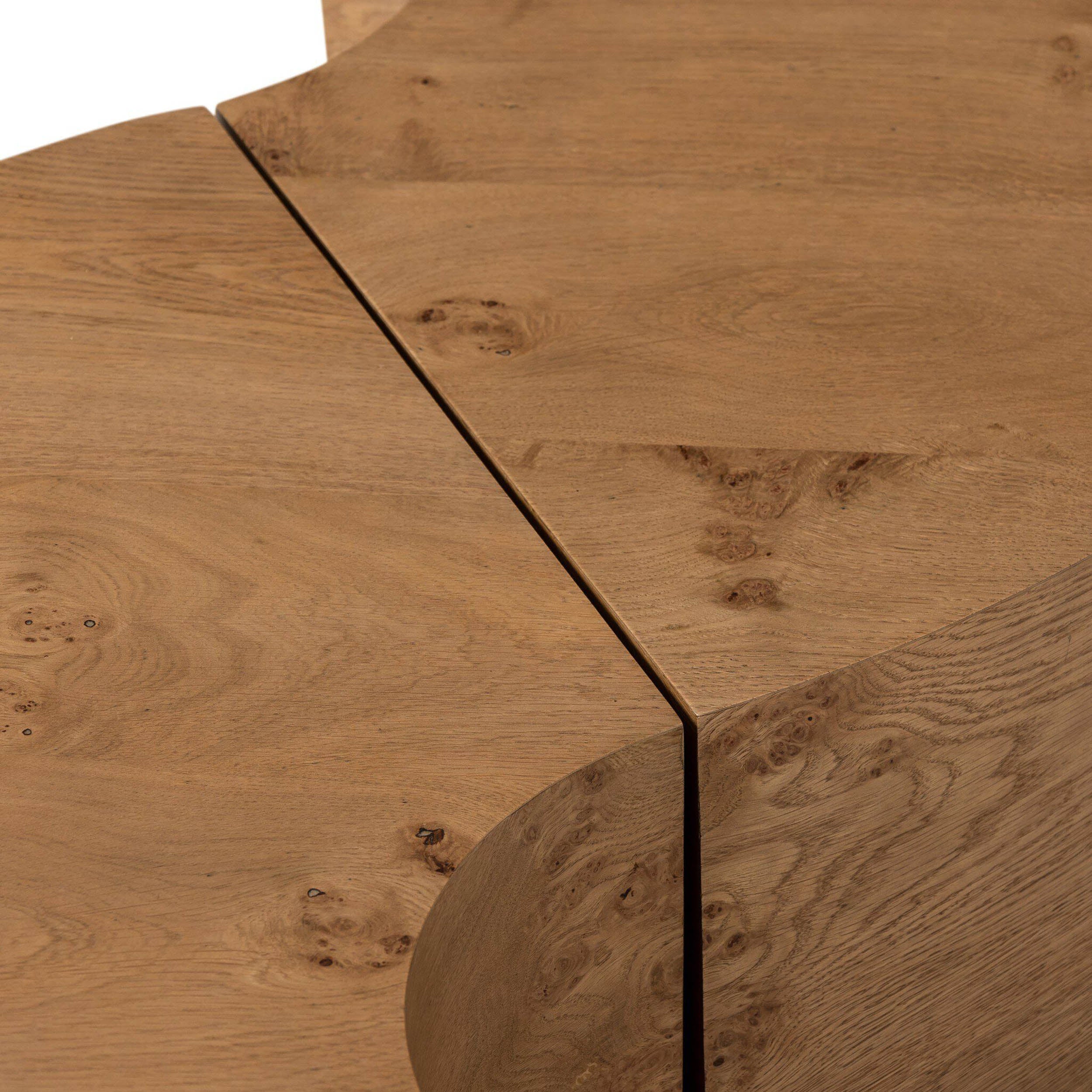 Rue Coffee Table, Barley Medium Burl by Four Hands - Image 5