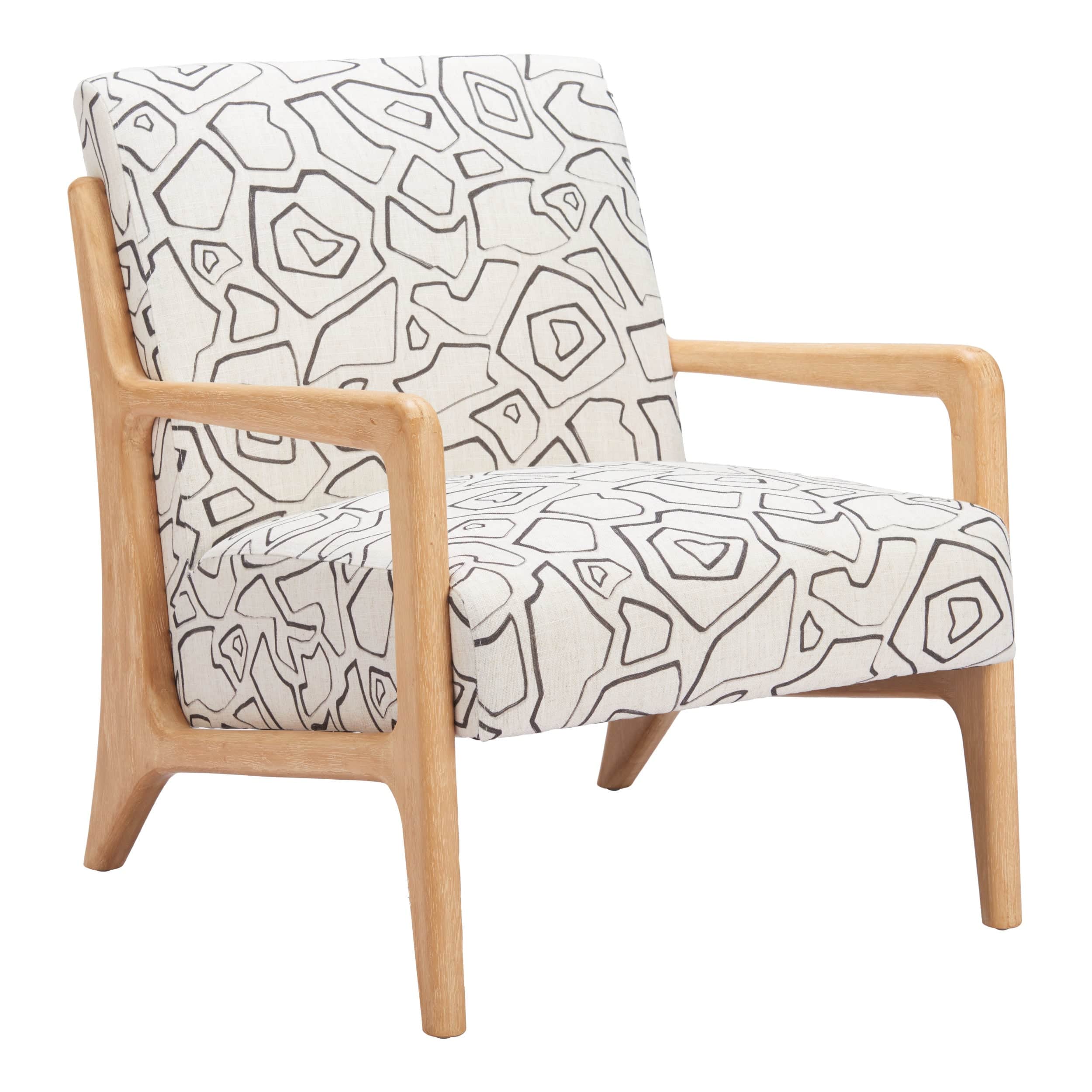 Runa Chair, Beige & Natural