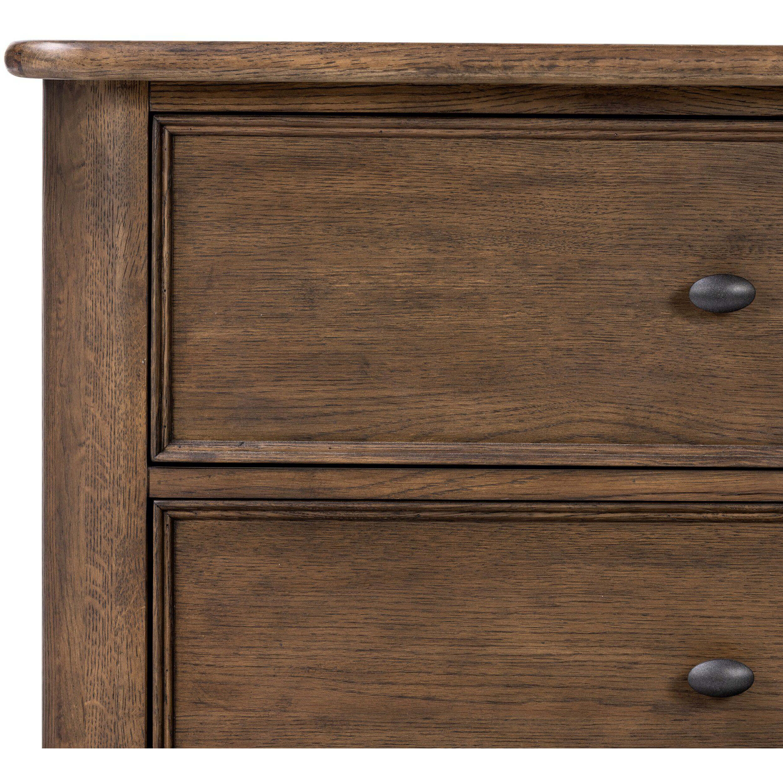 Russ Nightstand, Aged Oak by Four Hands - Image 5