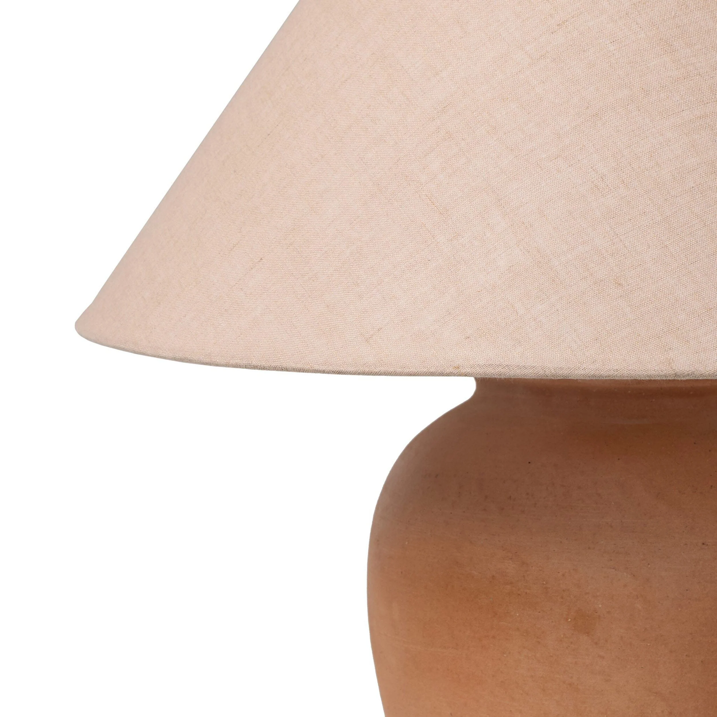 Russo Table Lamp, Aged Natural Terracotta by Four Hands - Image 3