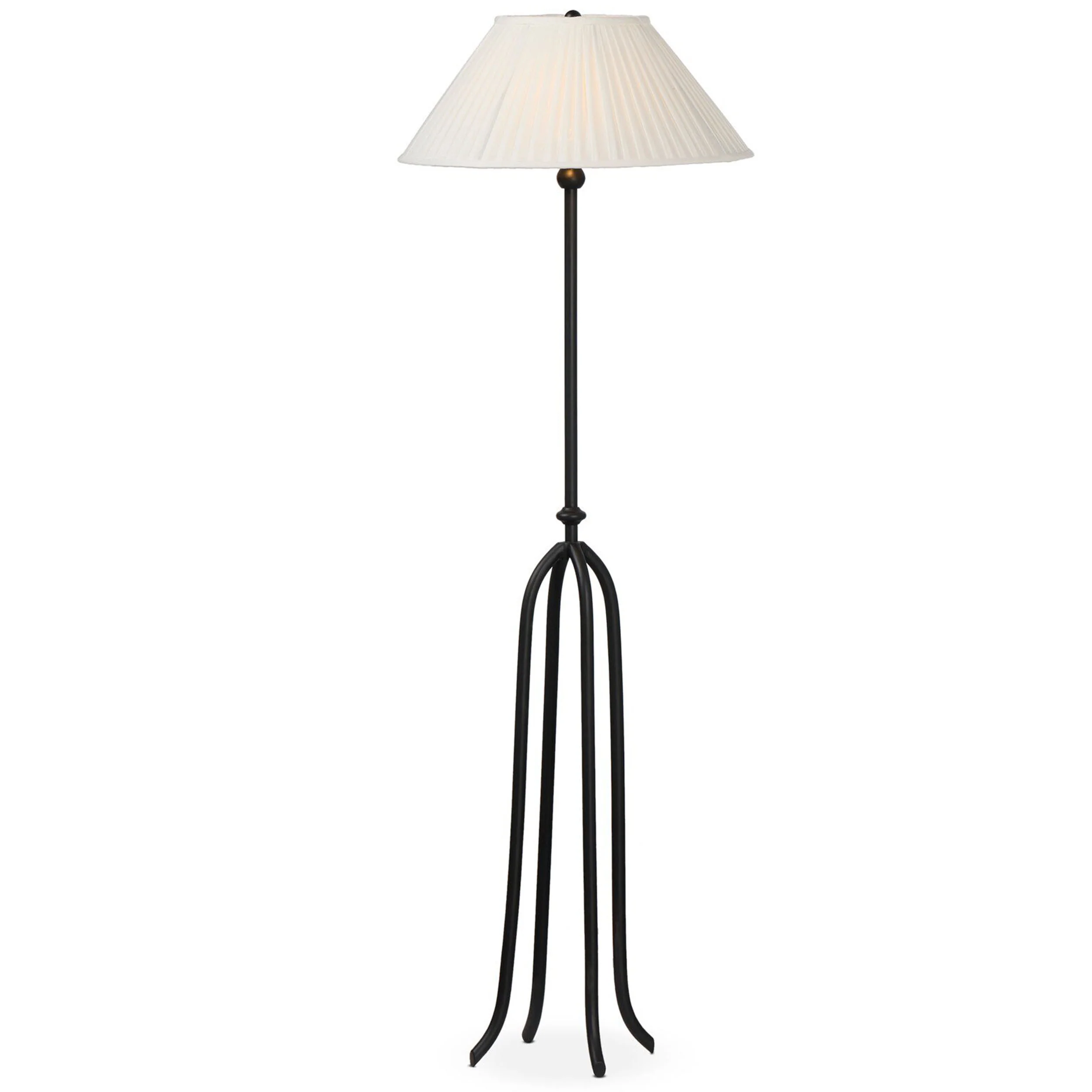 Rydell Floor Lamp, Black by Four Hands - Image 3