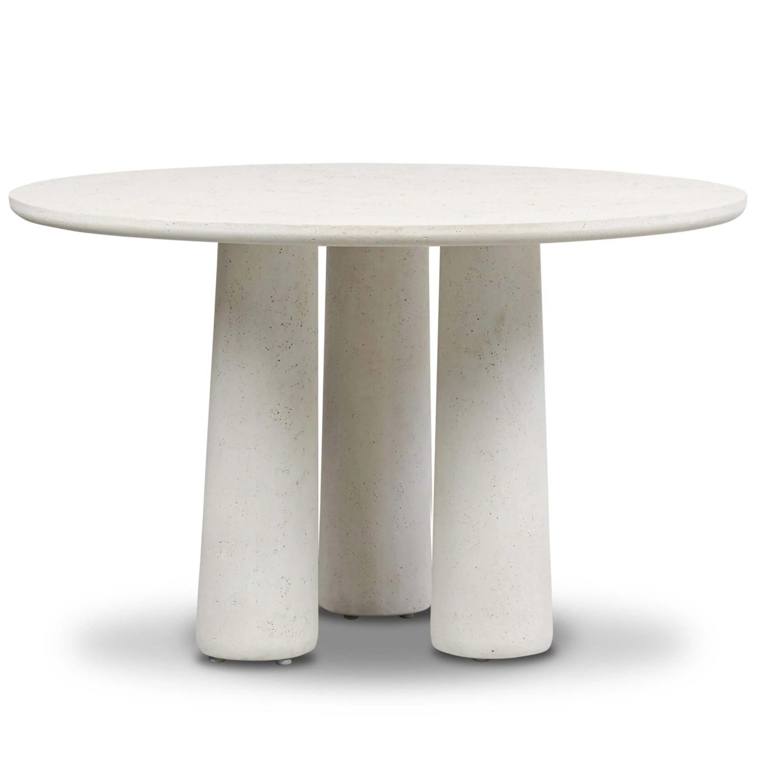 Rye Outdoor Dining Table, Aged White by Four Hands - Image 2