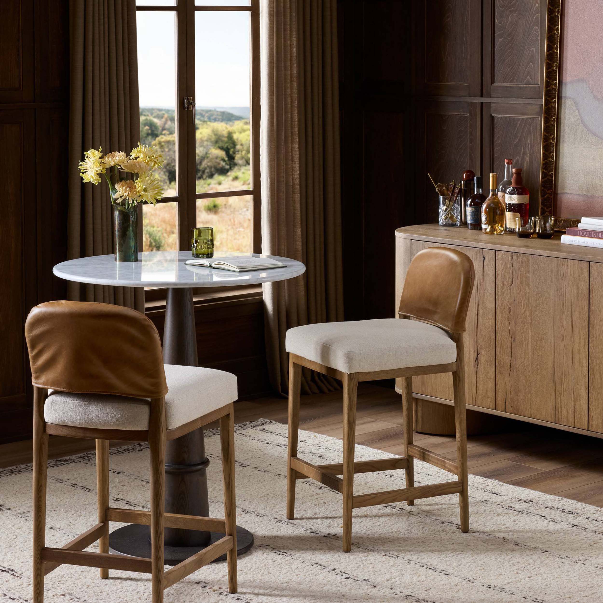 Ryver Counter Stool, Antwerp Natural by Four Hands - Image 7