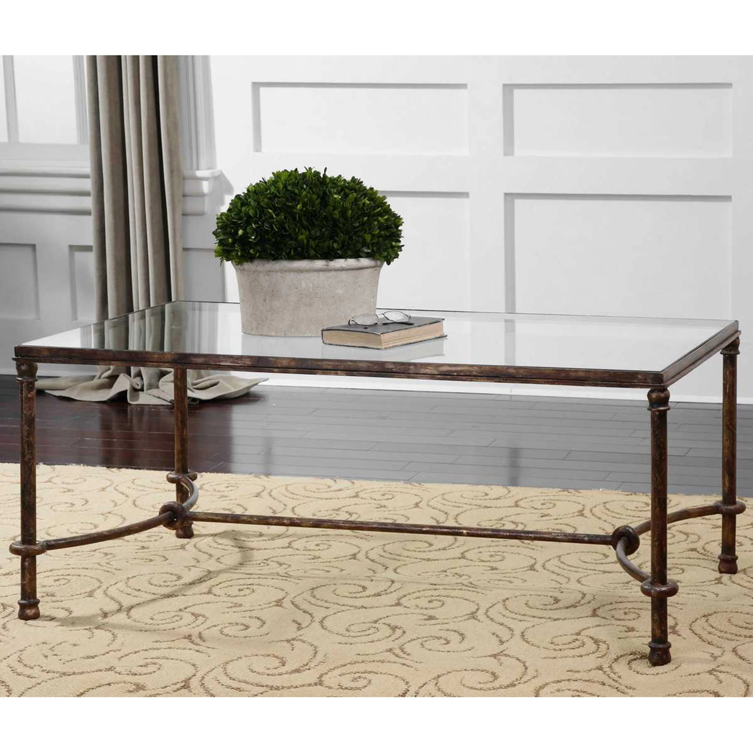 Warring Coffee Table, Rustic Bronze - Image 4