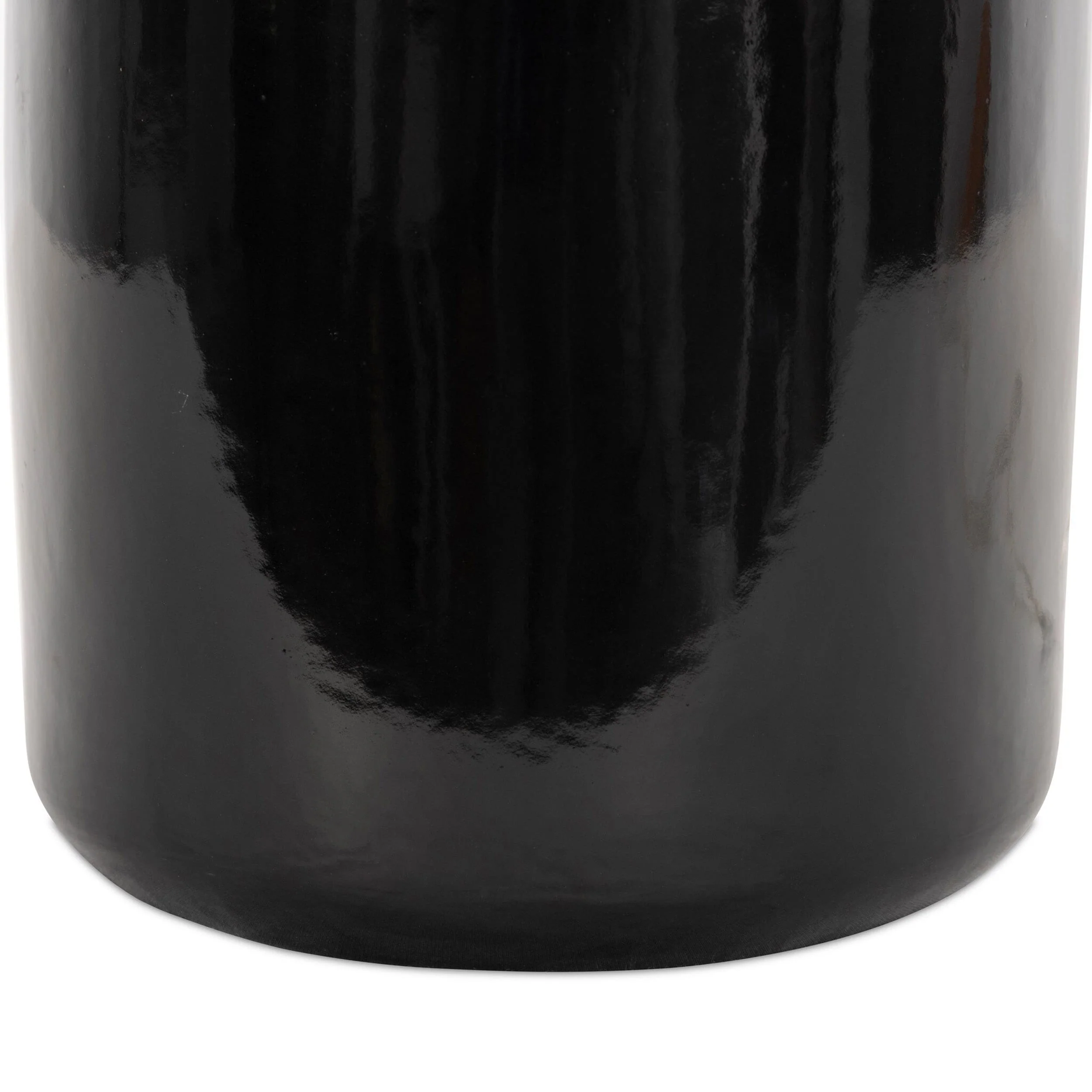 Sadia Table Lamp, Glossy Black by Four Hands - Image 5