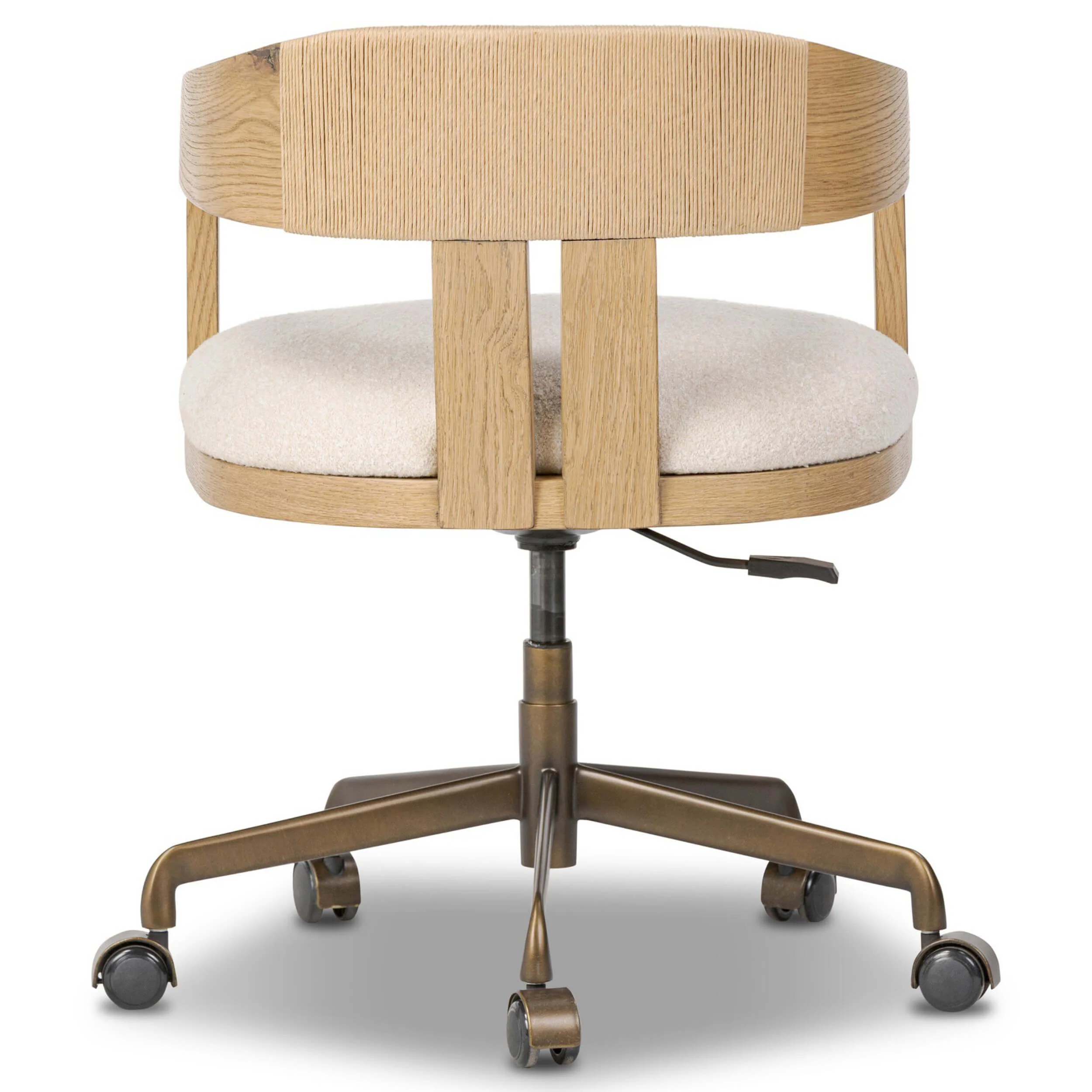 Sadie Desk Chair, Crete Sand by Four Hands - Image 5