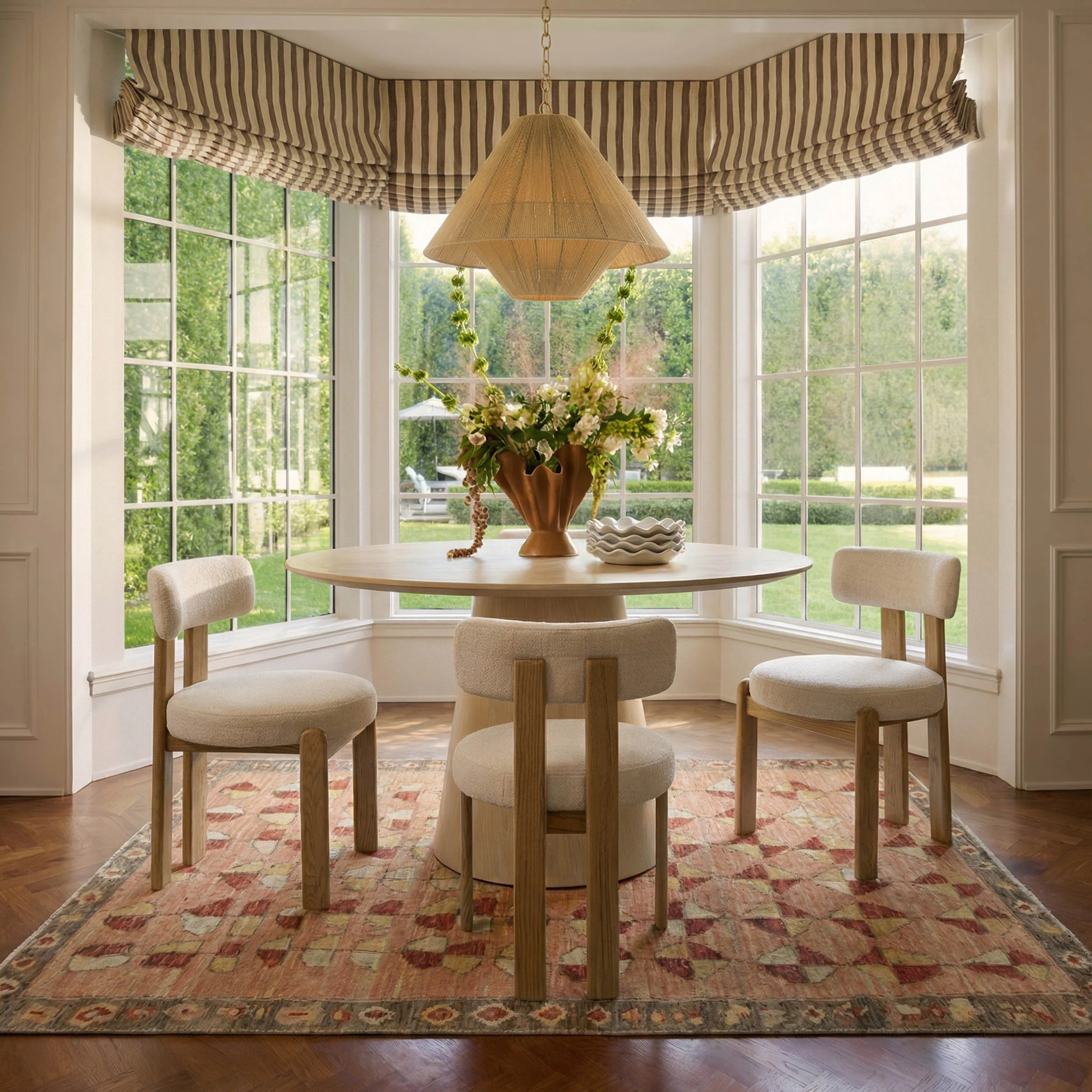Sahara Round Dining Table, Natural - Image 4