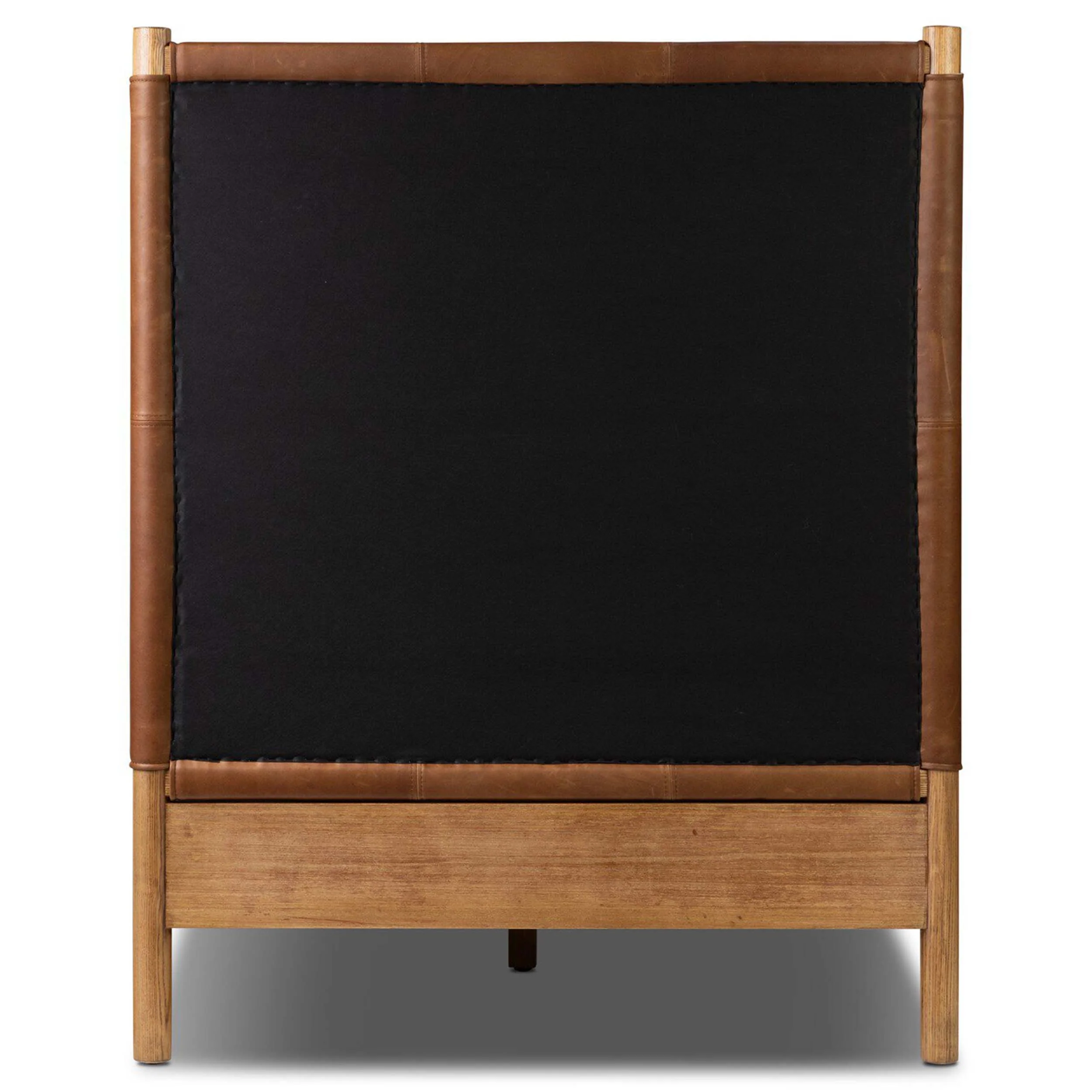 Salado Leather Twin Bed, Heirloom Sienna by Four Hands - Image 4