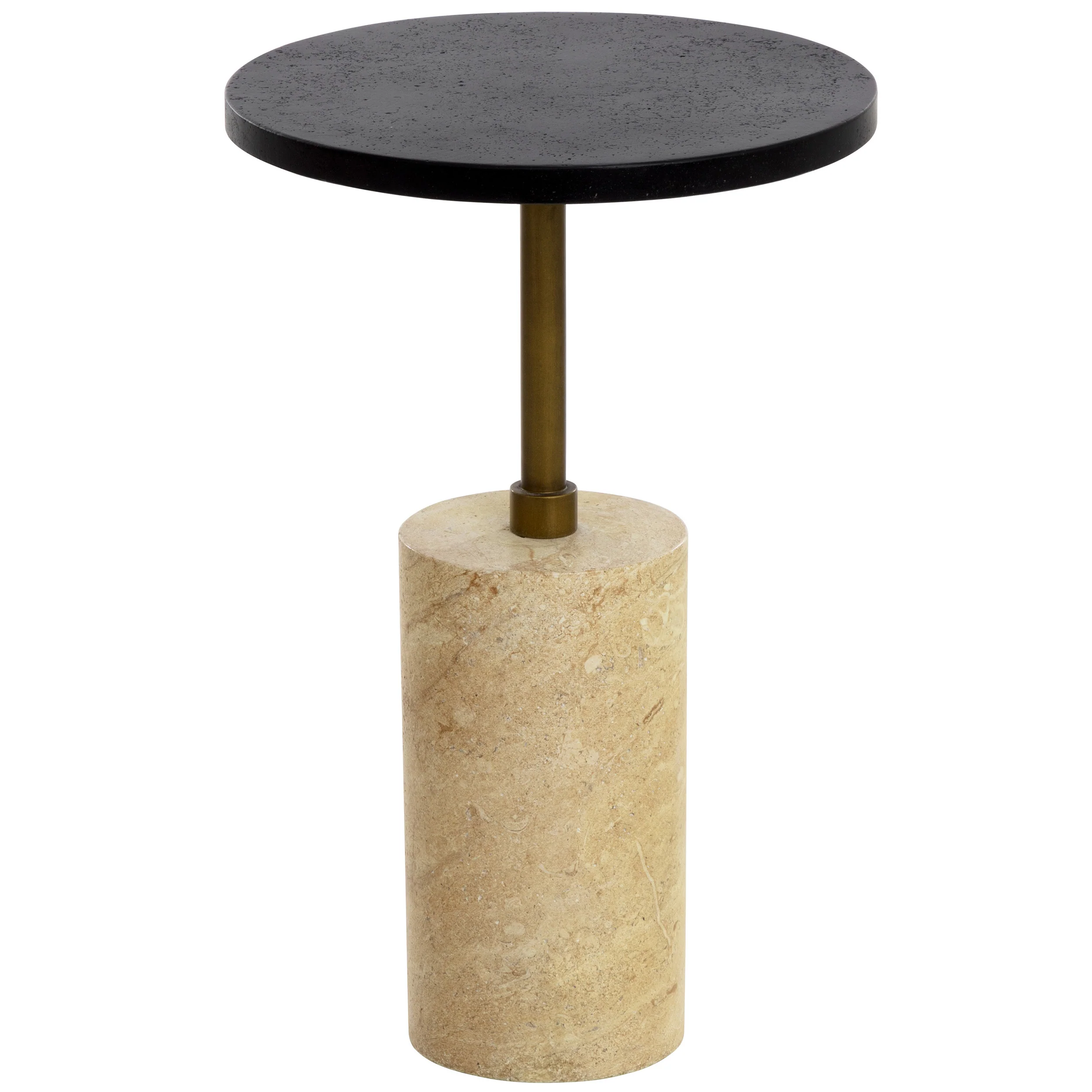 Saldo End Table, Black