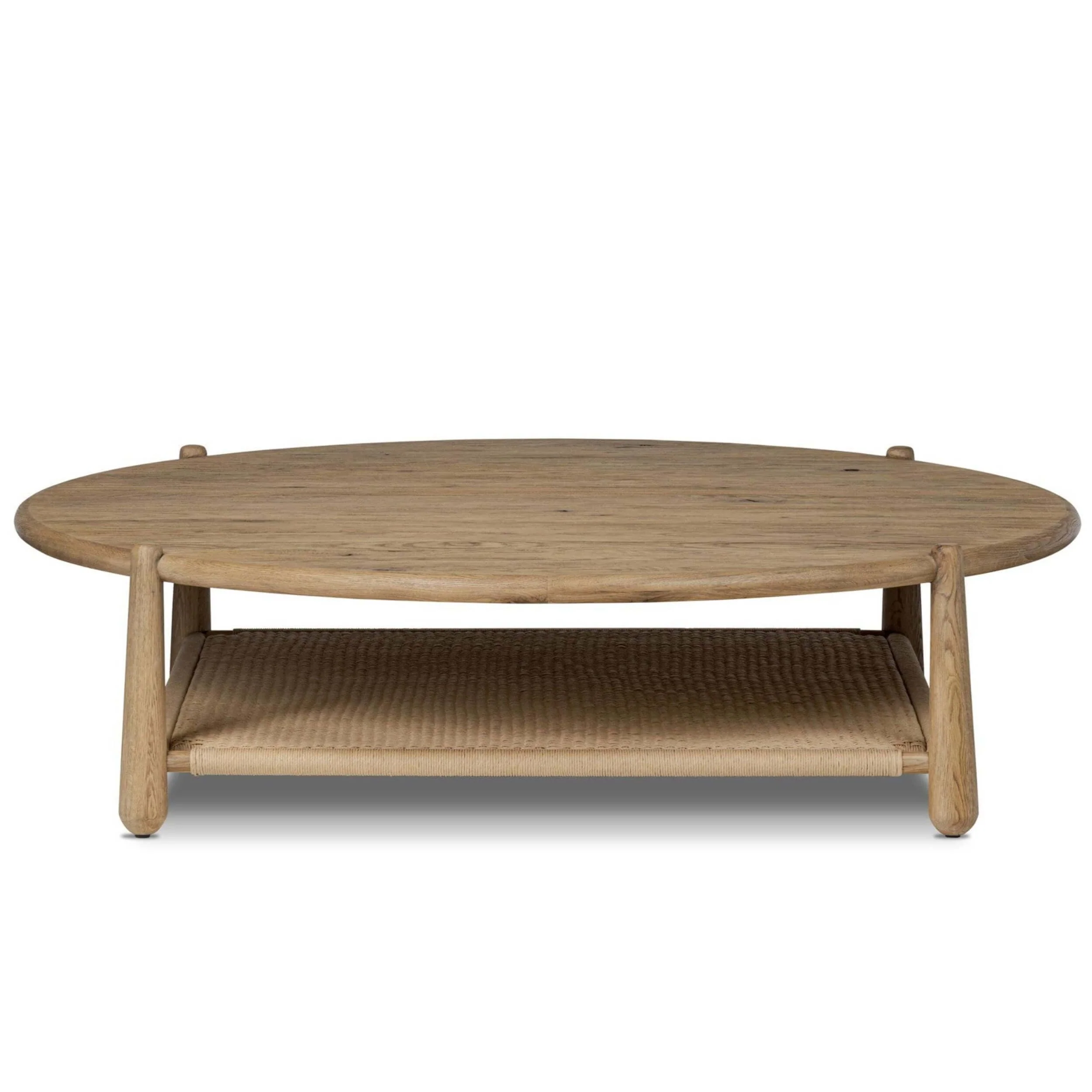 Salvador Coffee Table, Aged Smoked Oak by Amber Lewis x Four Hands - Image 2