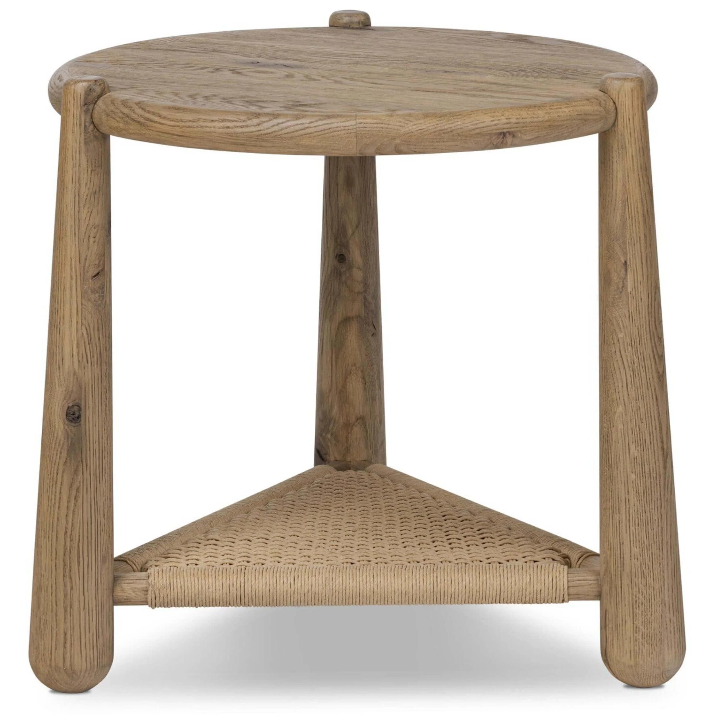 Salvador End Table, Aged Smoked Oak by Amber Lewis x Four Hands - Image 2