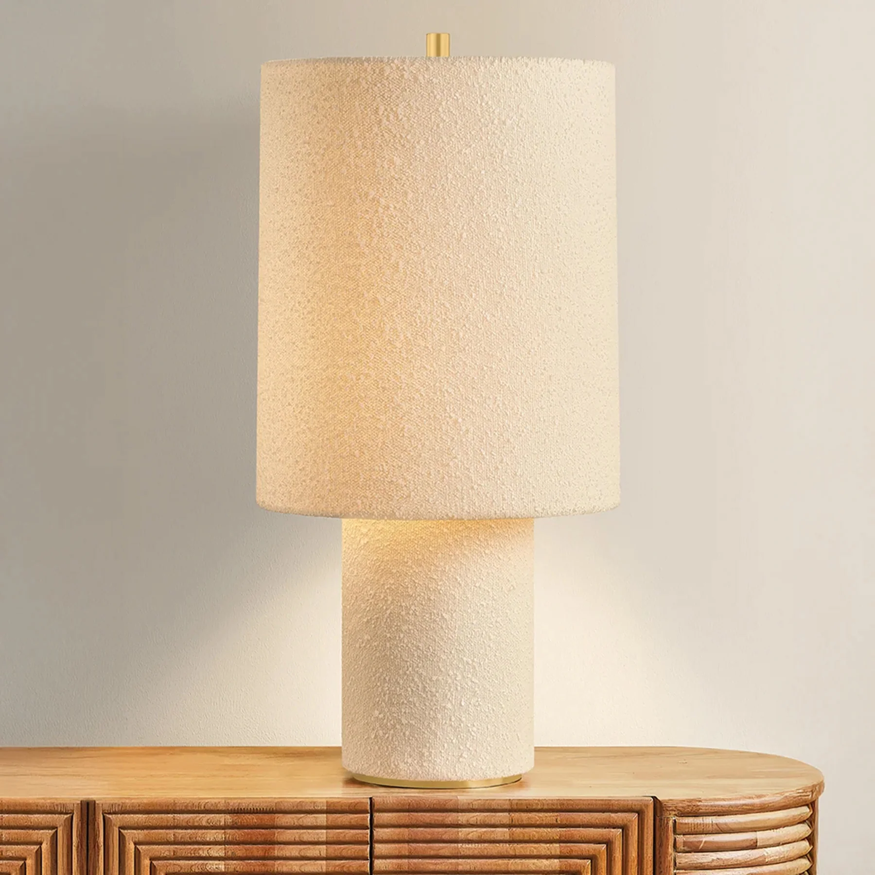 Sam Table Lamp, Aged Brass - Image 3