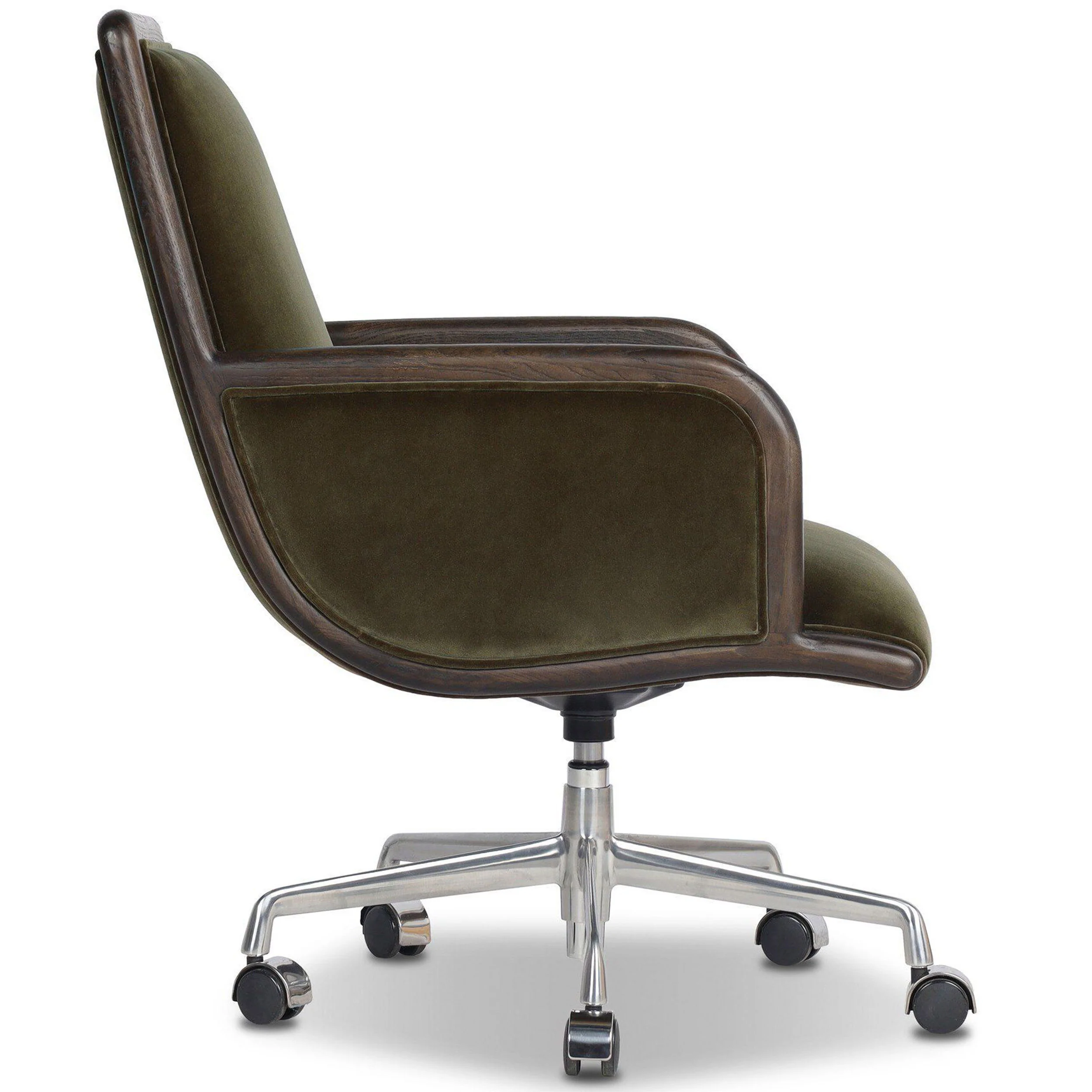 Samford Desk Chair, Surrey Olive by Four Hands - Image 3