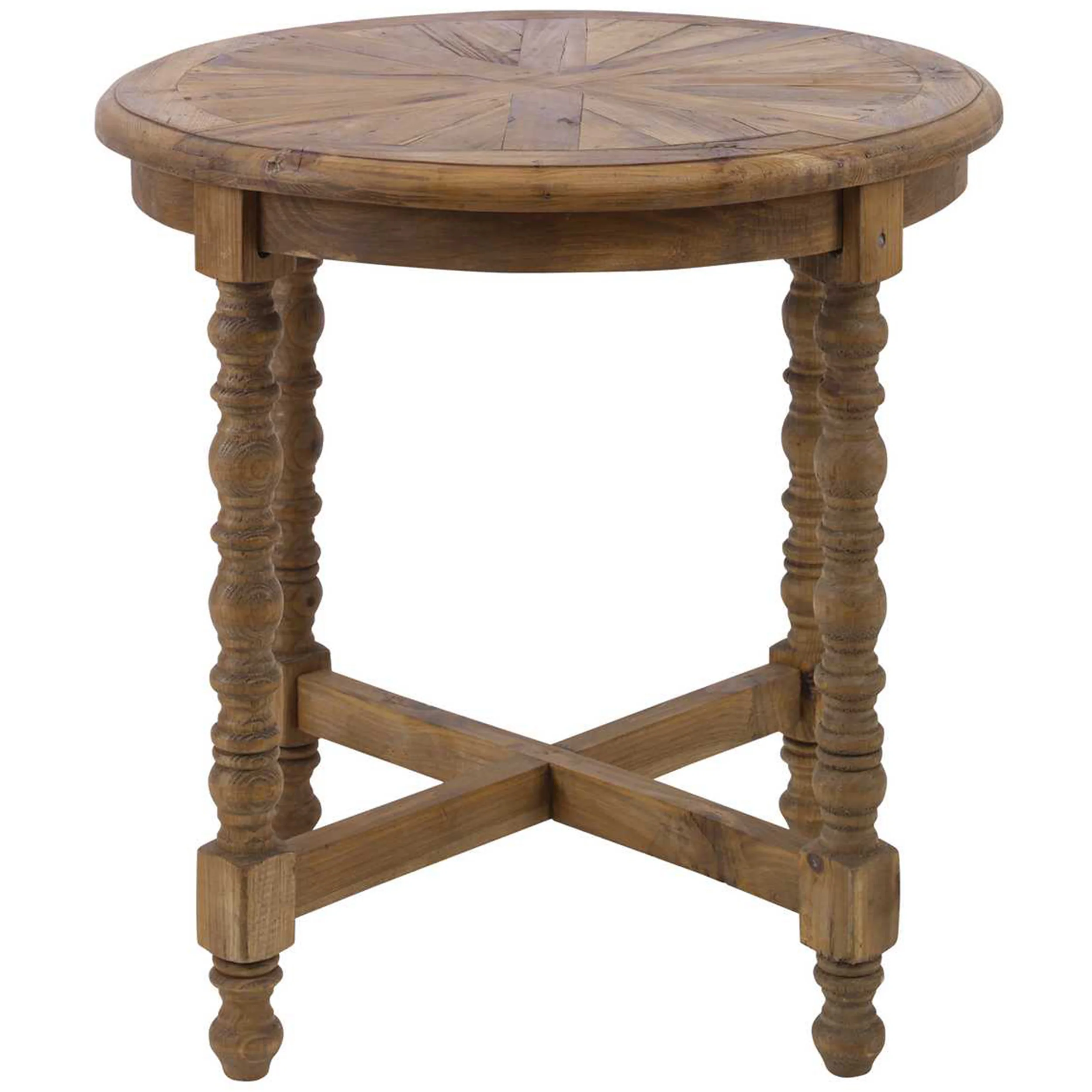 Samuelle End Table, Distressed Natural - Image 2