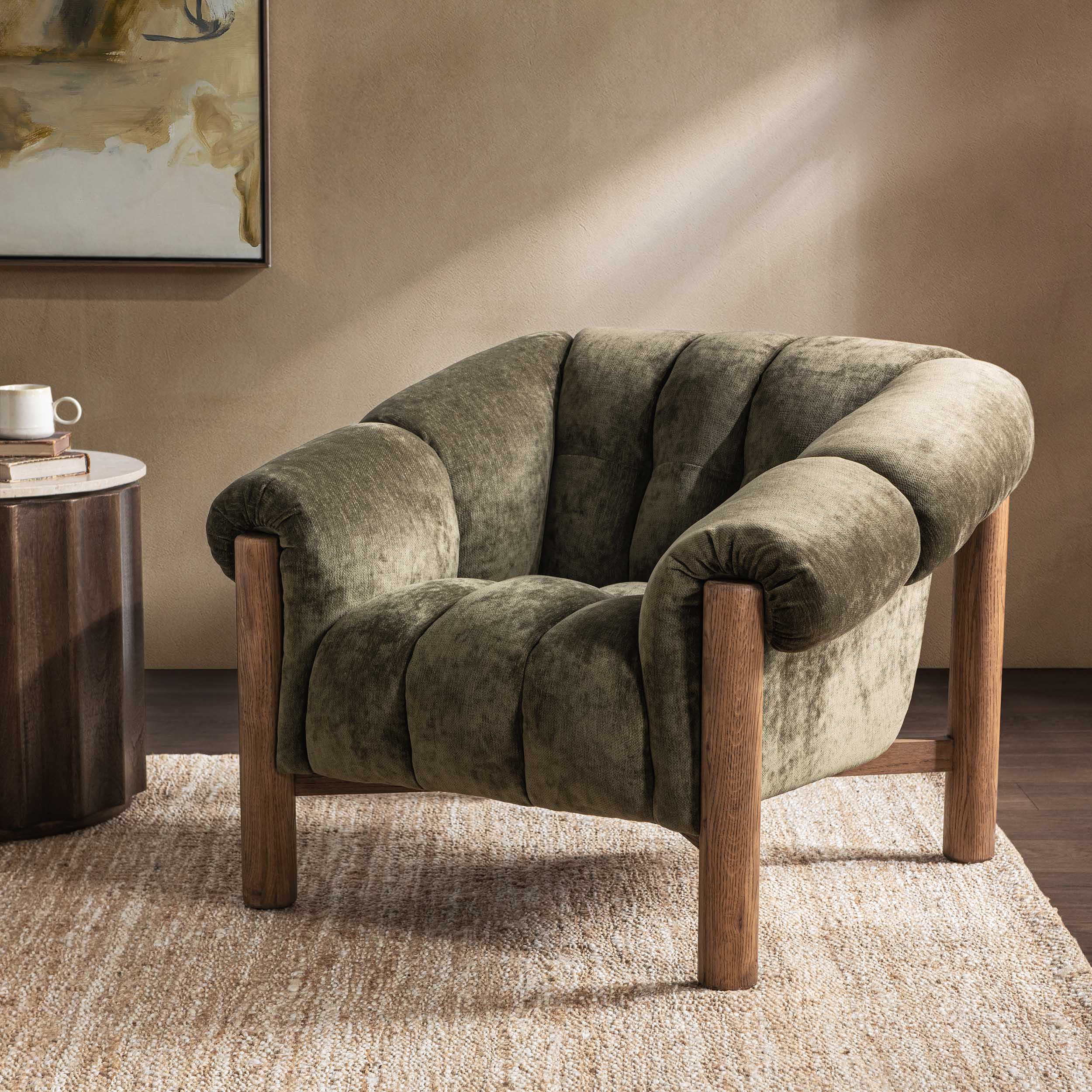 Sansa Chair, Olive Green - Image 7