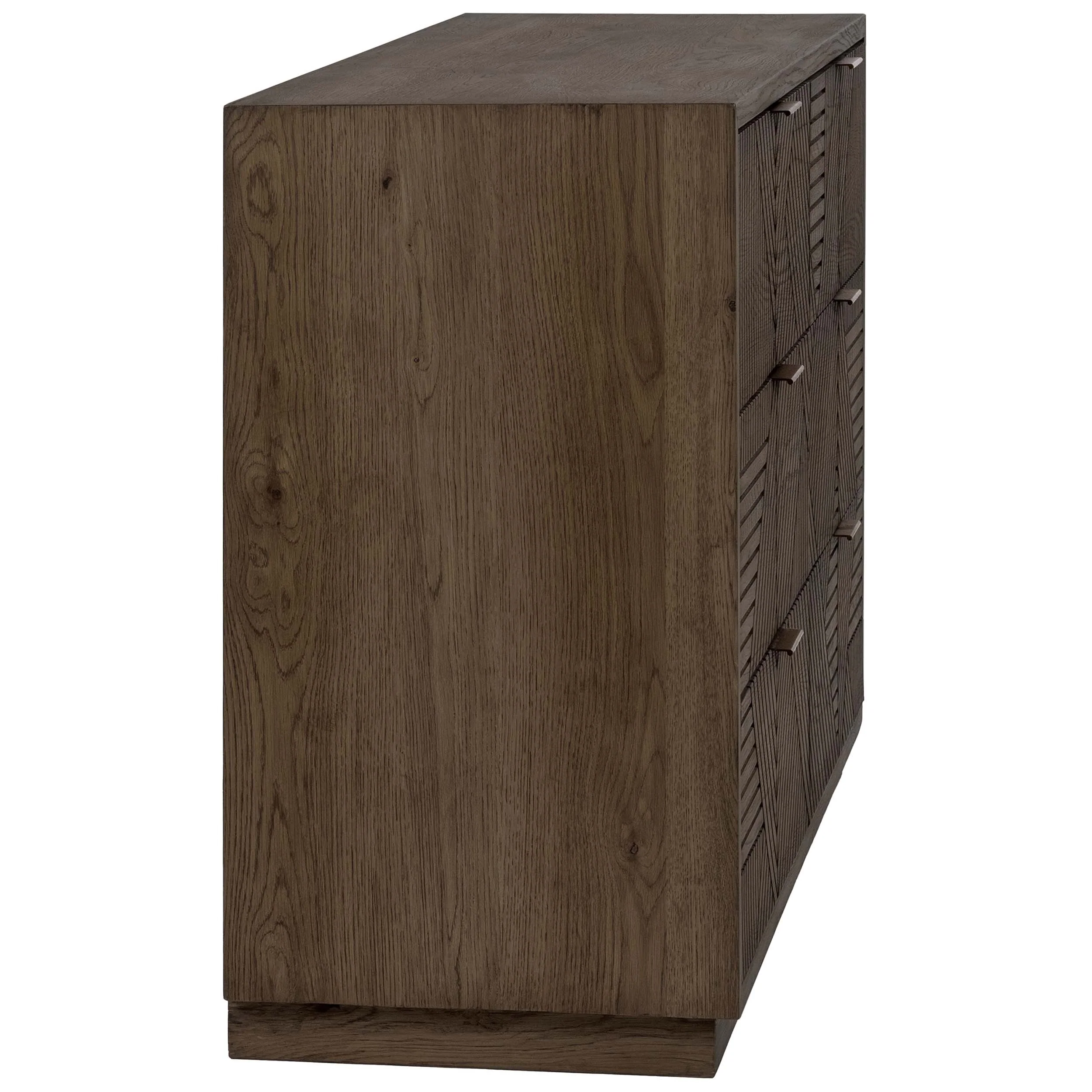 Santa Clara 6 Drawer Dresser, Toasted Brown - Image 3