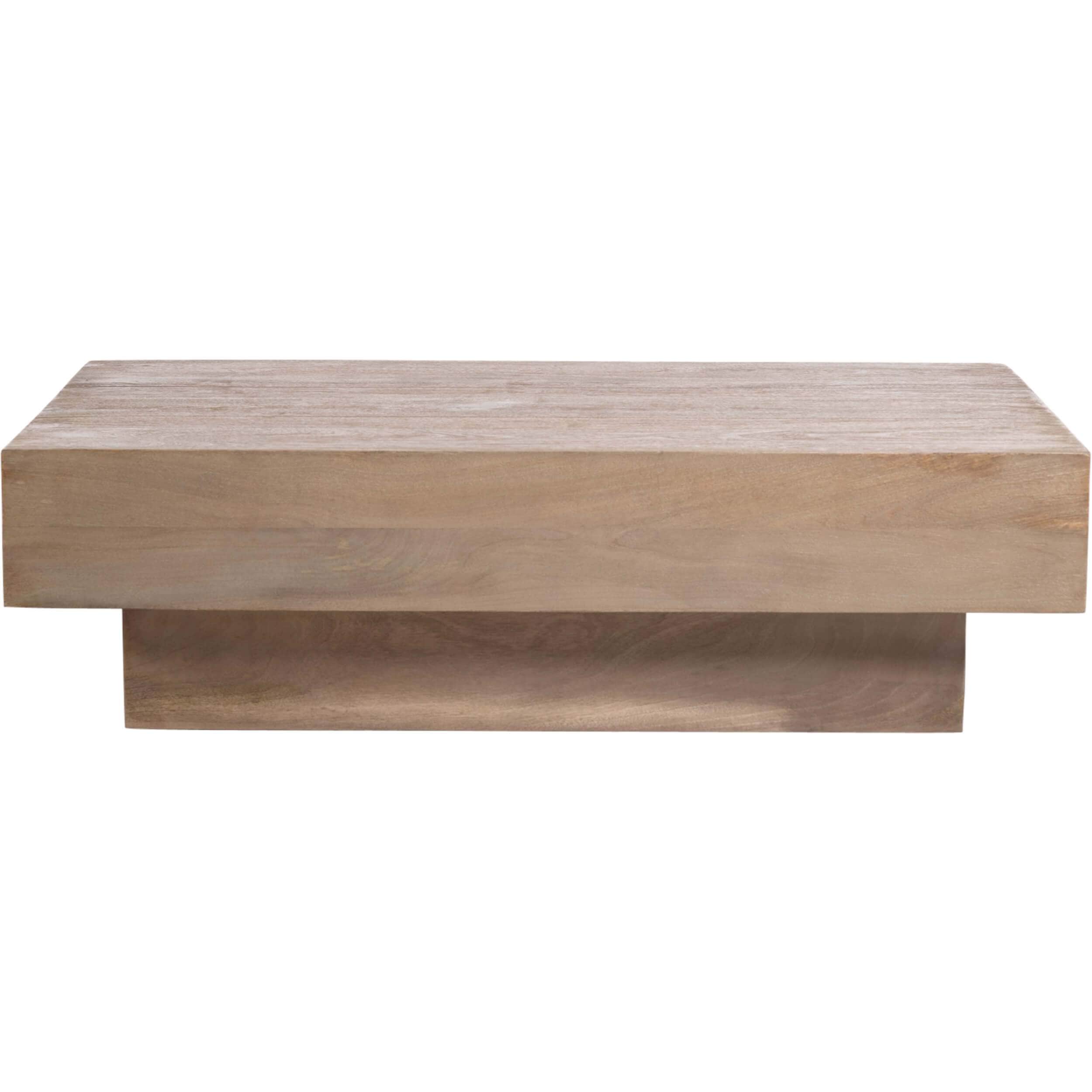 Santa Fe Coffee Table, Misted Ash - Image 2