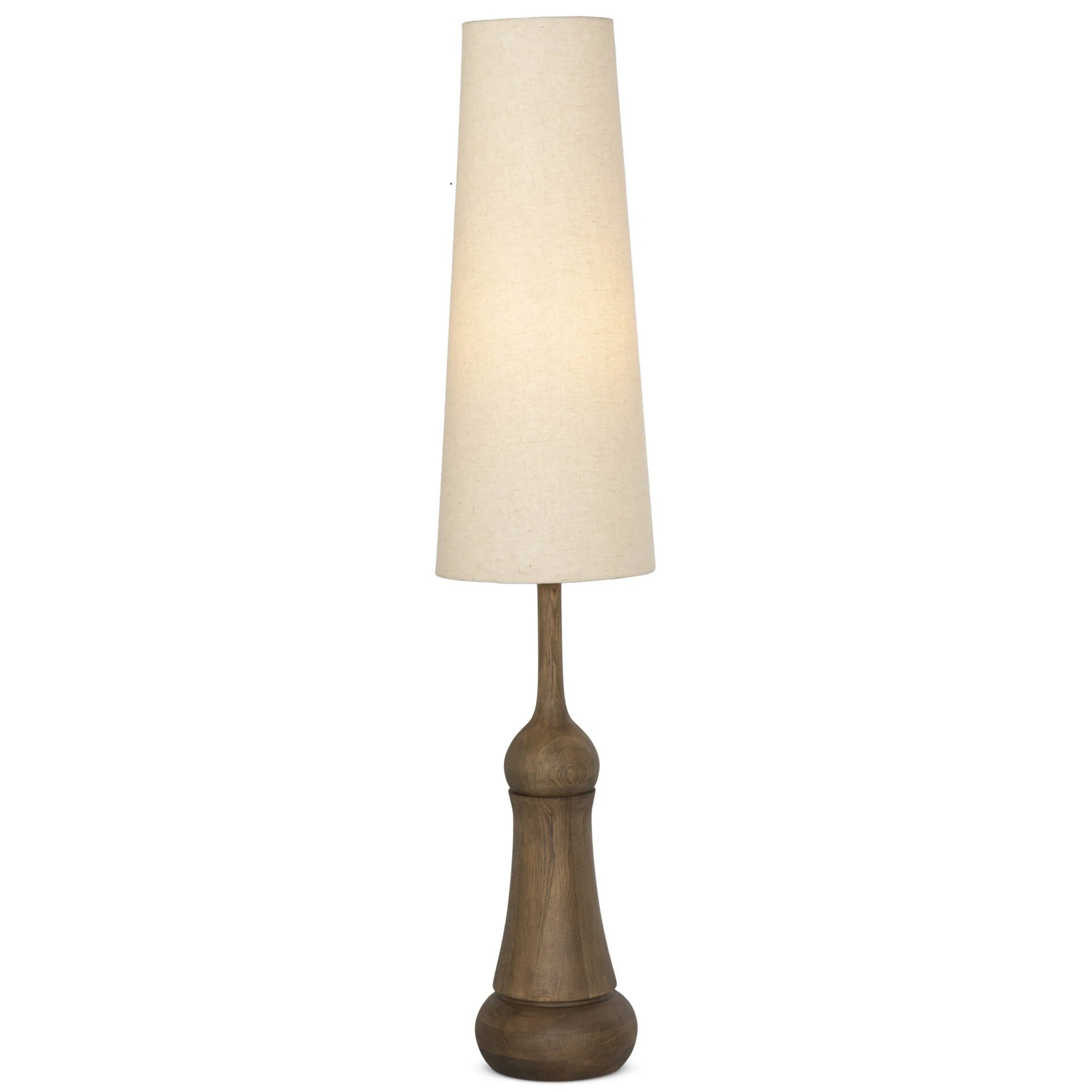 Santano Floor Lamp, Fawn Oak by Four Hands - Image 2