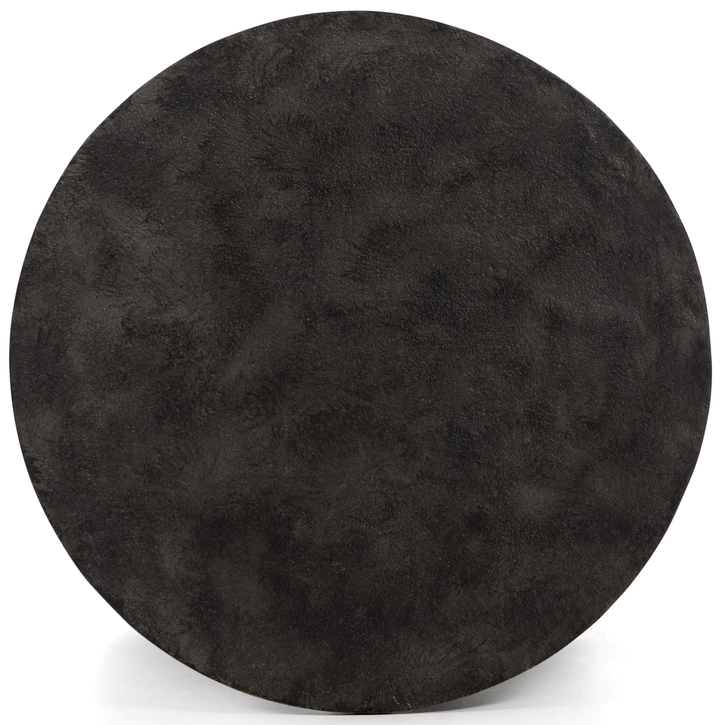 Sante End Table, Raw Black by Four Hands - Image 4