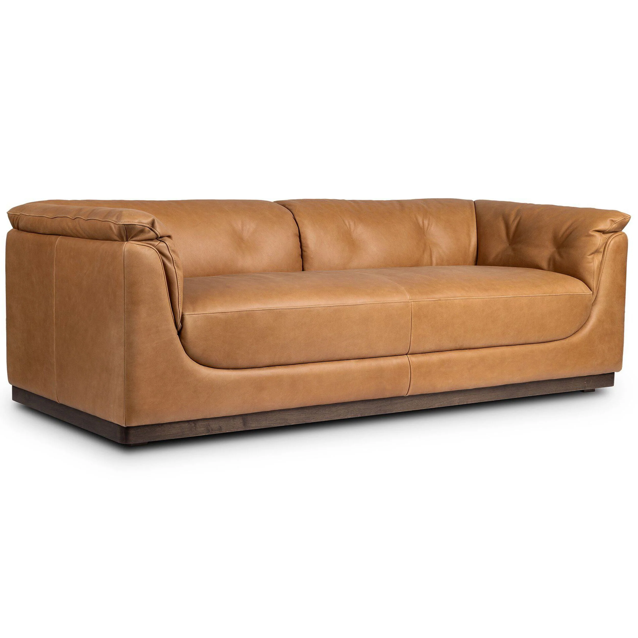 Santino Leather Sofa, Palermo Cognac by Four Hands - Image 2