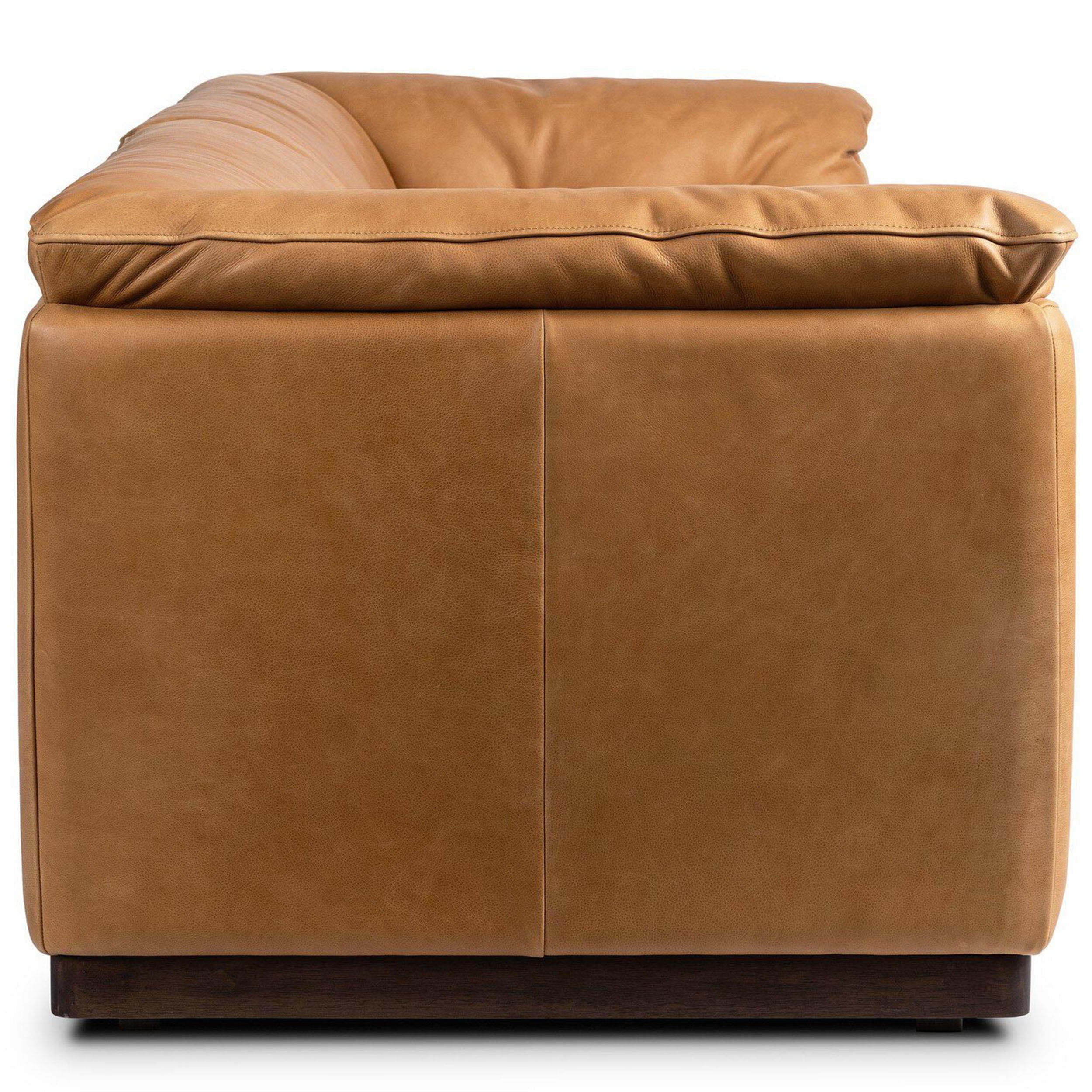 Santino Leather Sofa, Palermo Cognac by Four Hands - Image 3